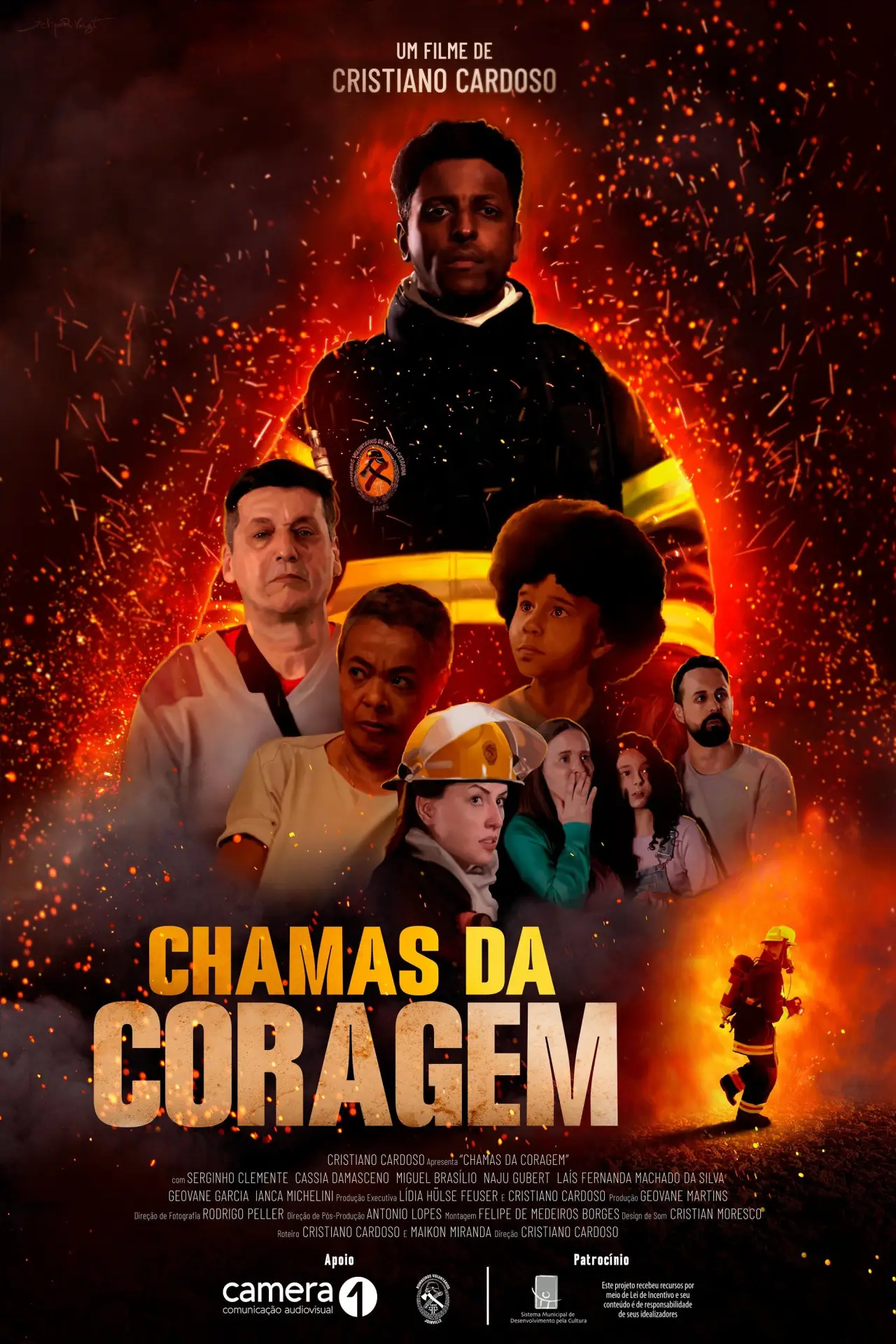 Постер к фильму "Chamas da Coragem"