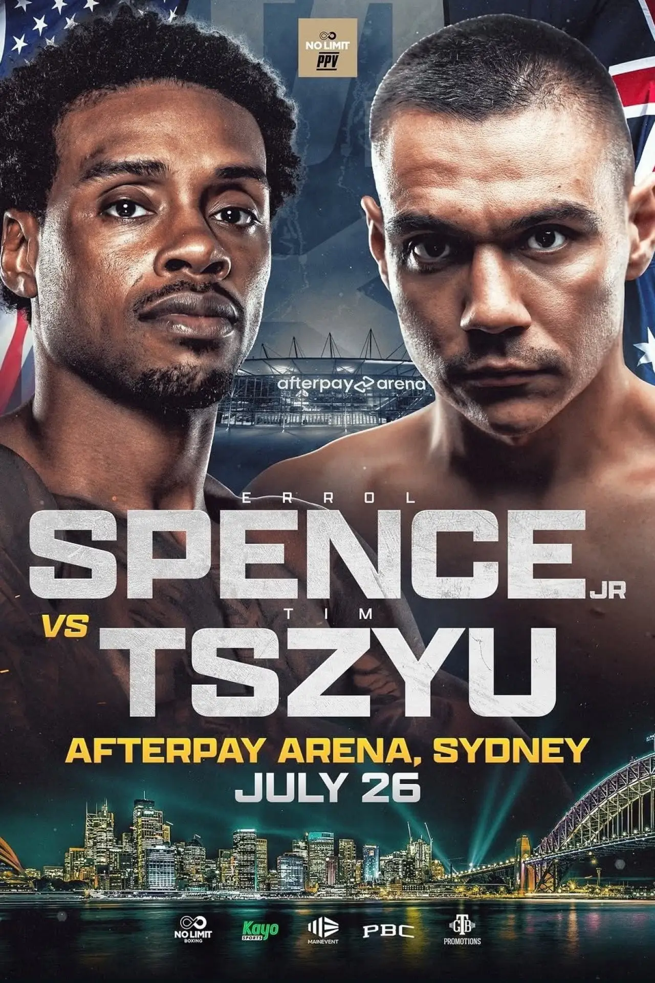 Постер к фильму "Errol Spence Jr. vs. Tim Tszyu"