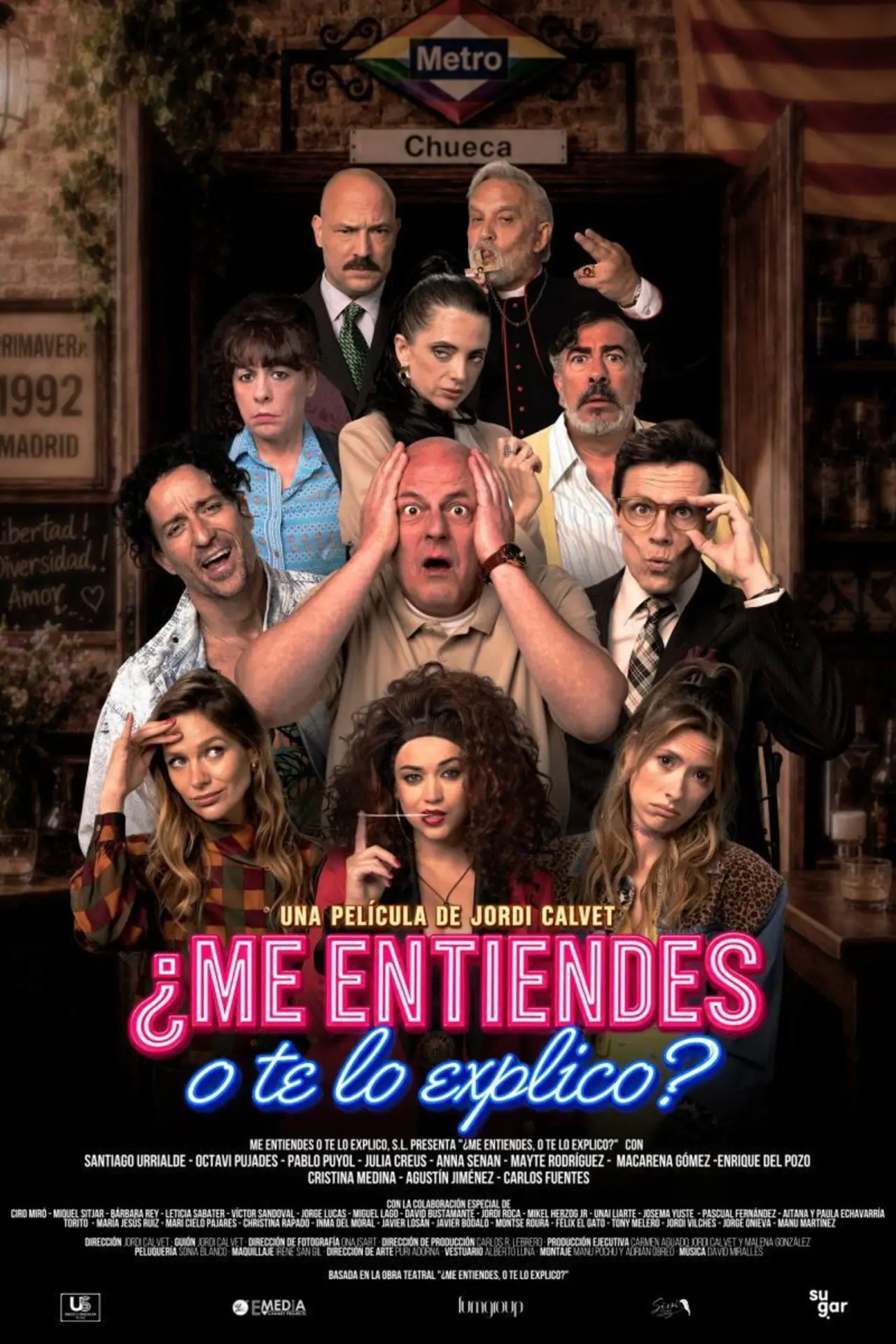 Постер к фильму "¿Me entiendes o te lo explico?"