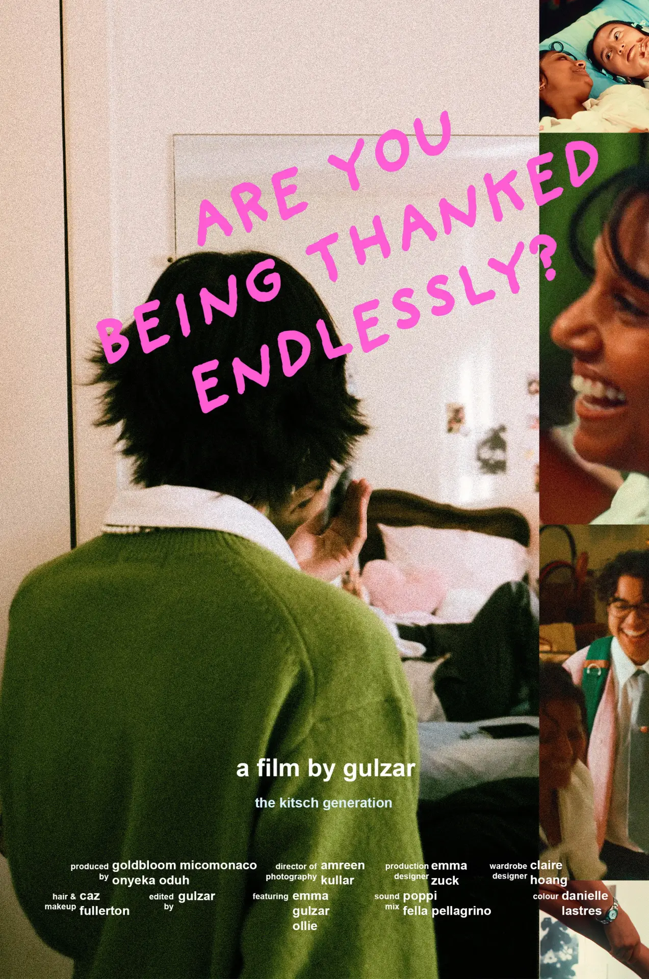 Постер к фильму "Are You Being Thanked Endlessly?"