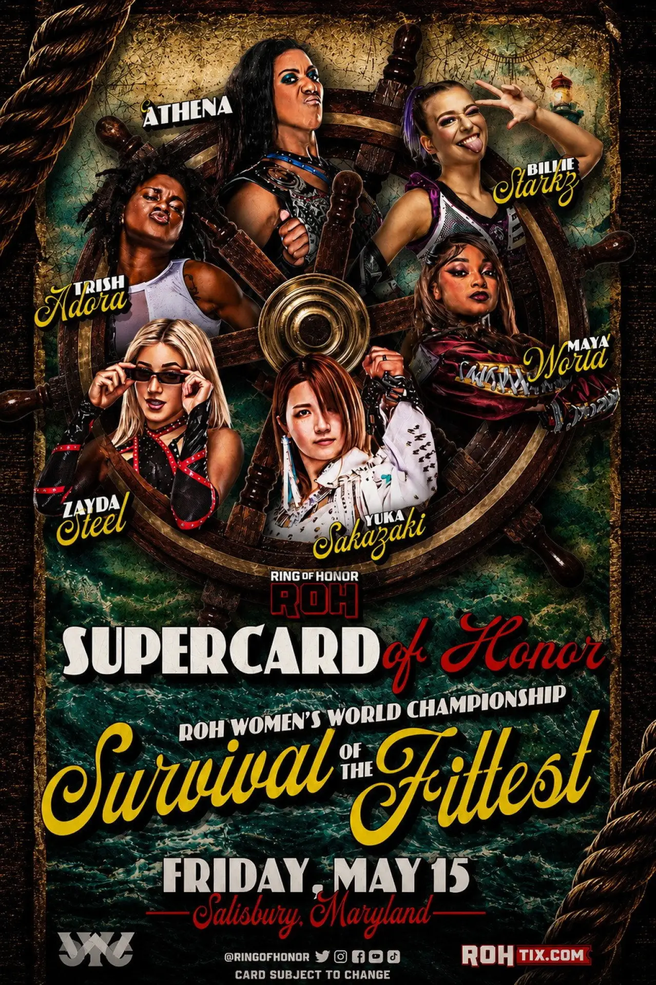 Постер к фильму "ROH Supercard of Honor 2026"