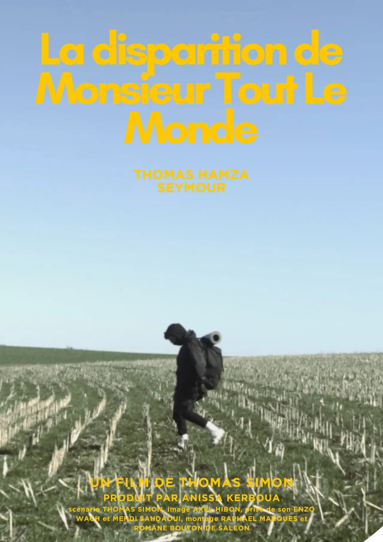 Постер к фильму "La Disparition de Monsieur Tout le Monde"