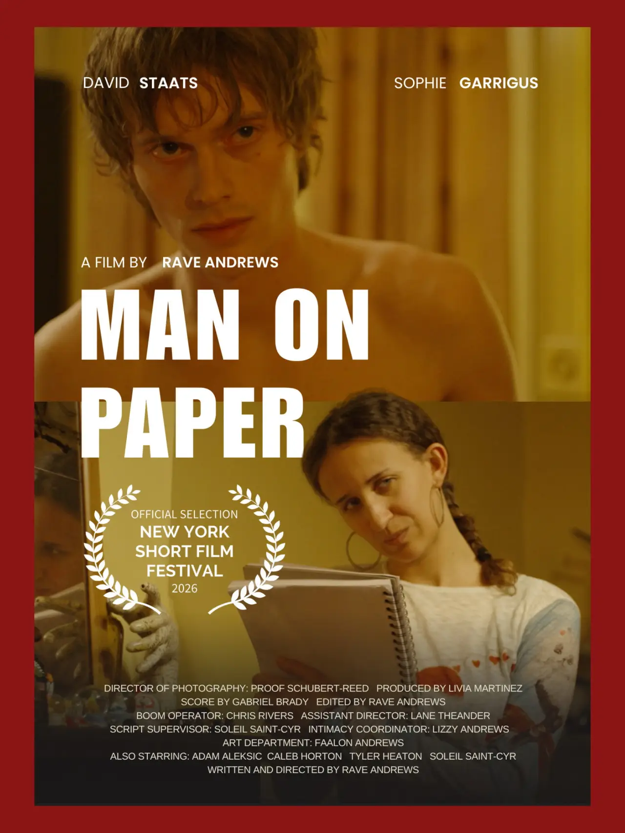 Постер к фильму "Man on Paper"