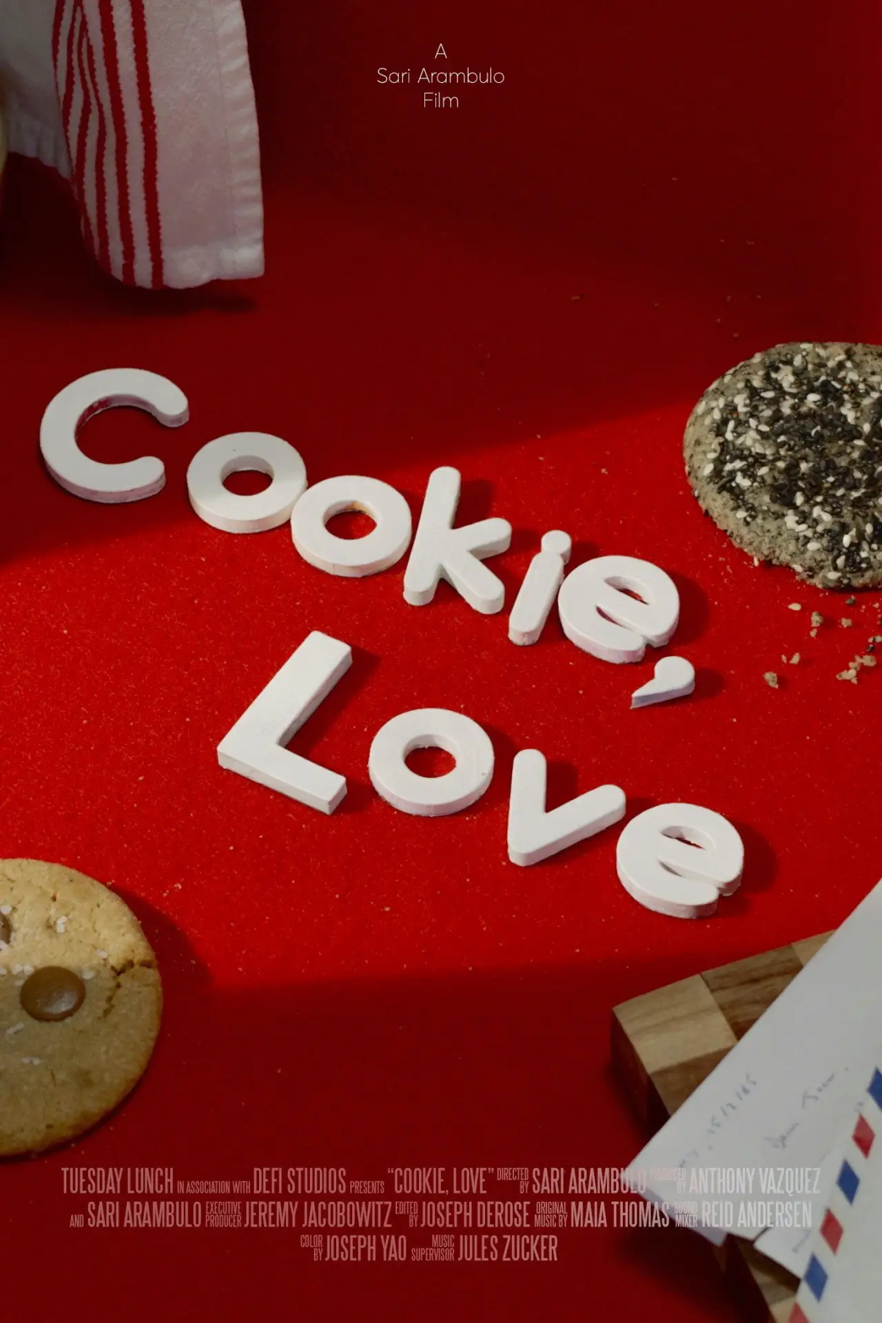 Постер к фильму "Cookie, Love"