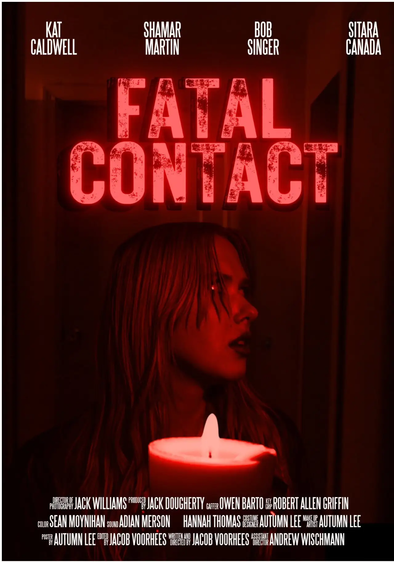 Постер к фильму "Fatal Contact"