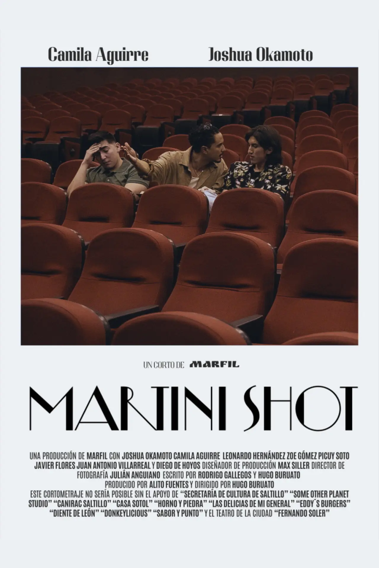 Постер к фильму "Martini Shot"