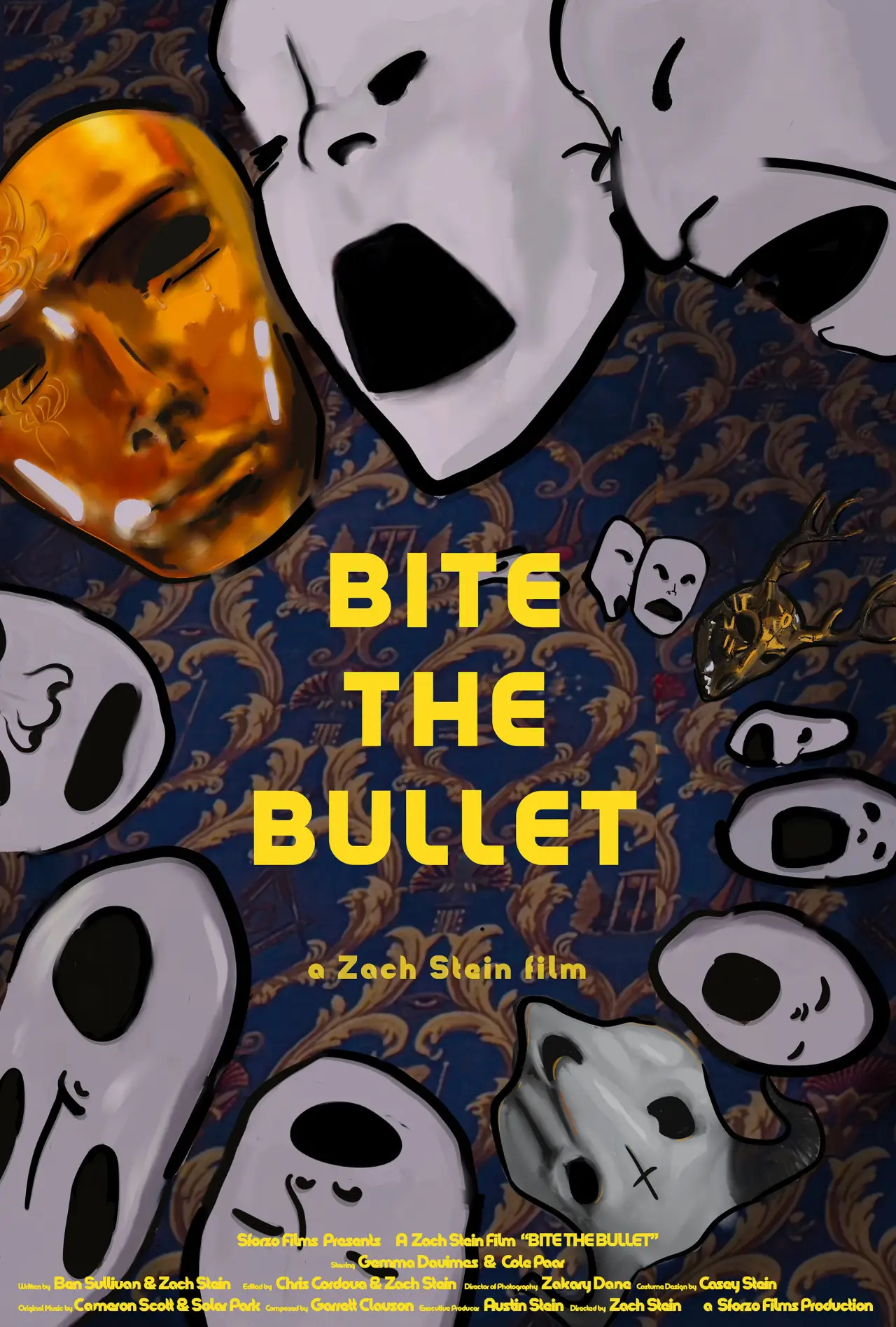 Постер к фильму "Bite The Bullet"