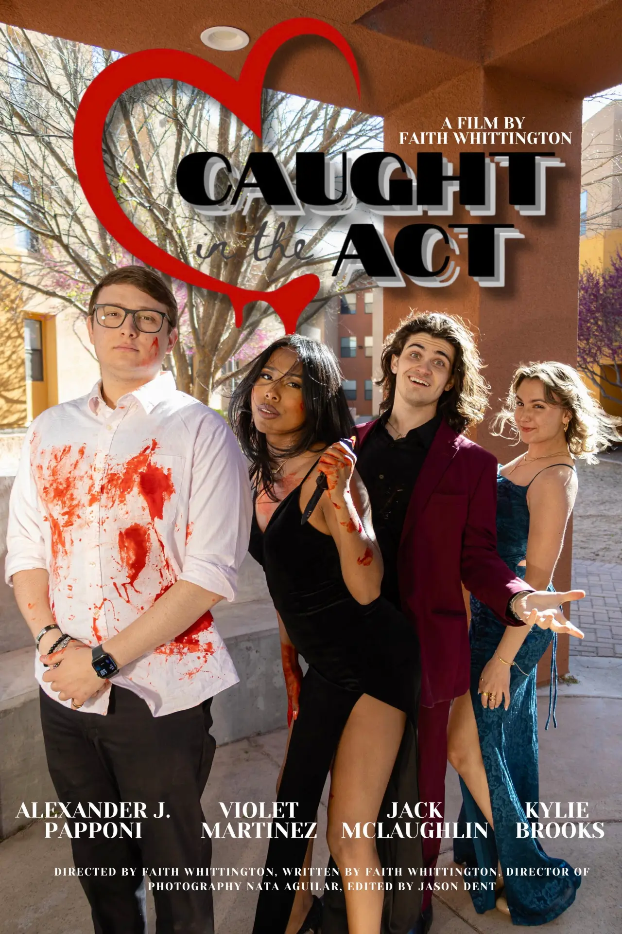 Постер к фильму "Caught in the Act"