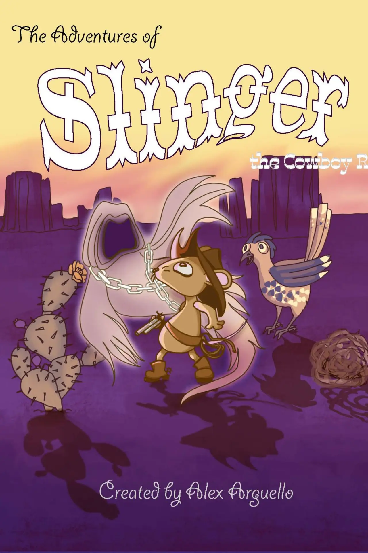 Постер к фильму "The Adventures of Slinger the Cowboy Rat"