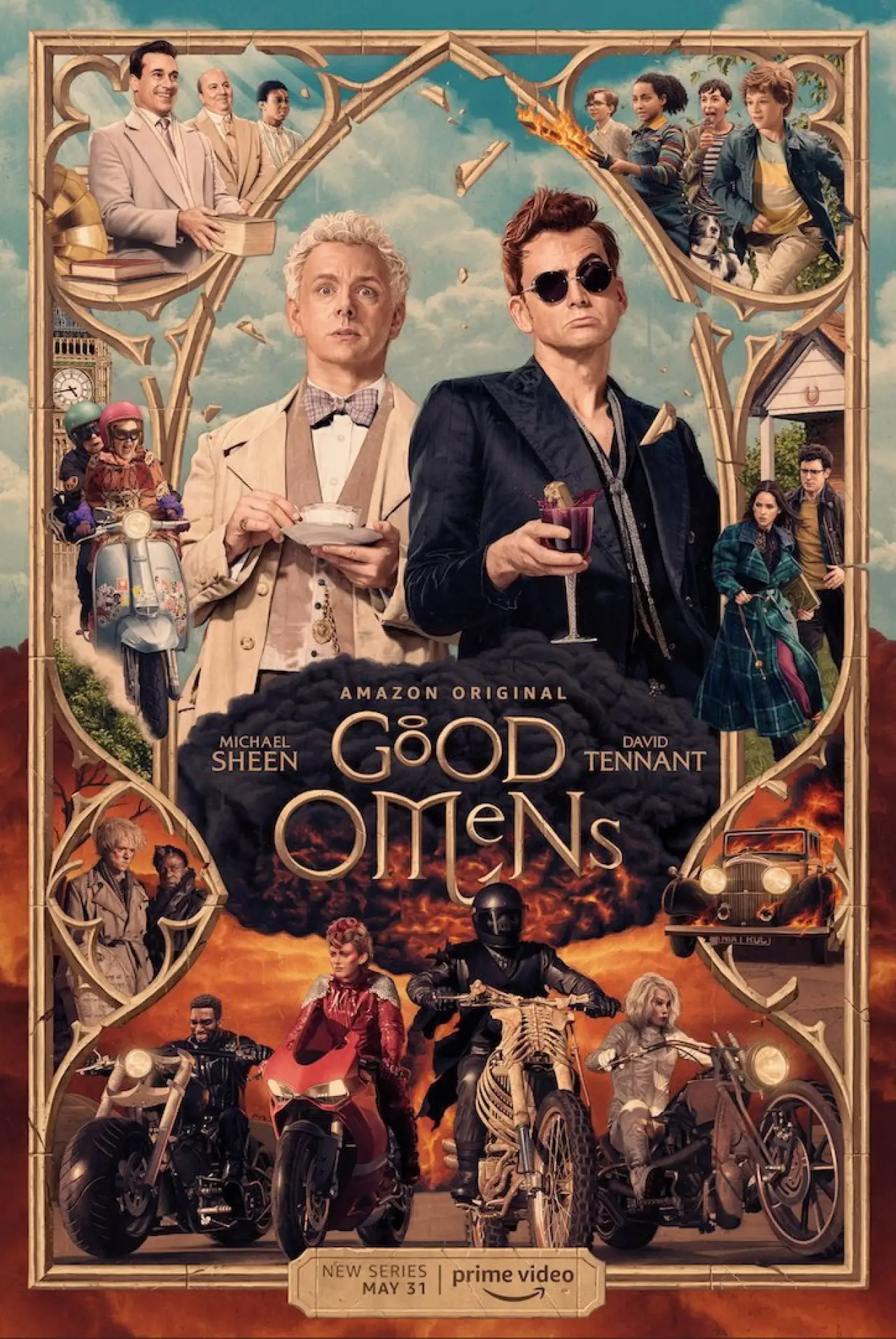 Постер к фильму "Good Omens - Season 3: An Ineffable Goodbye"