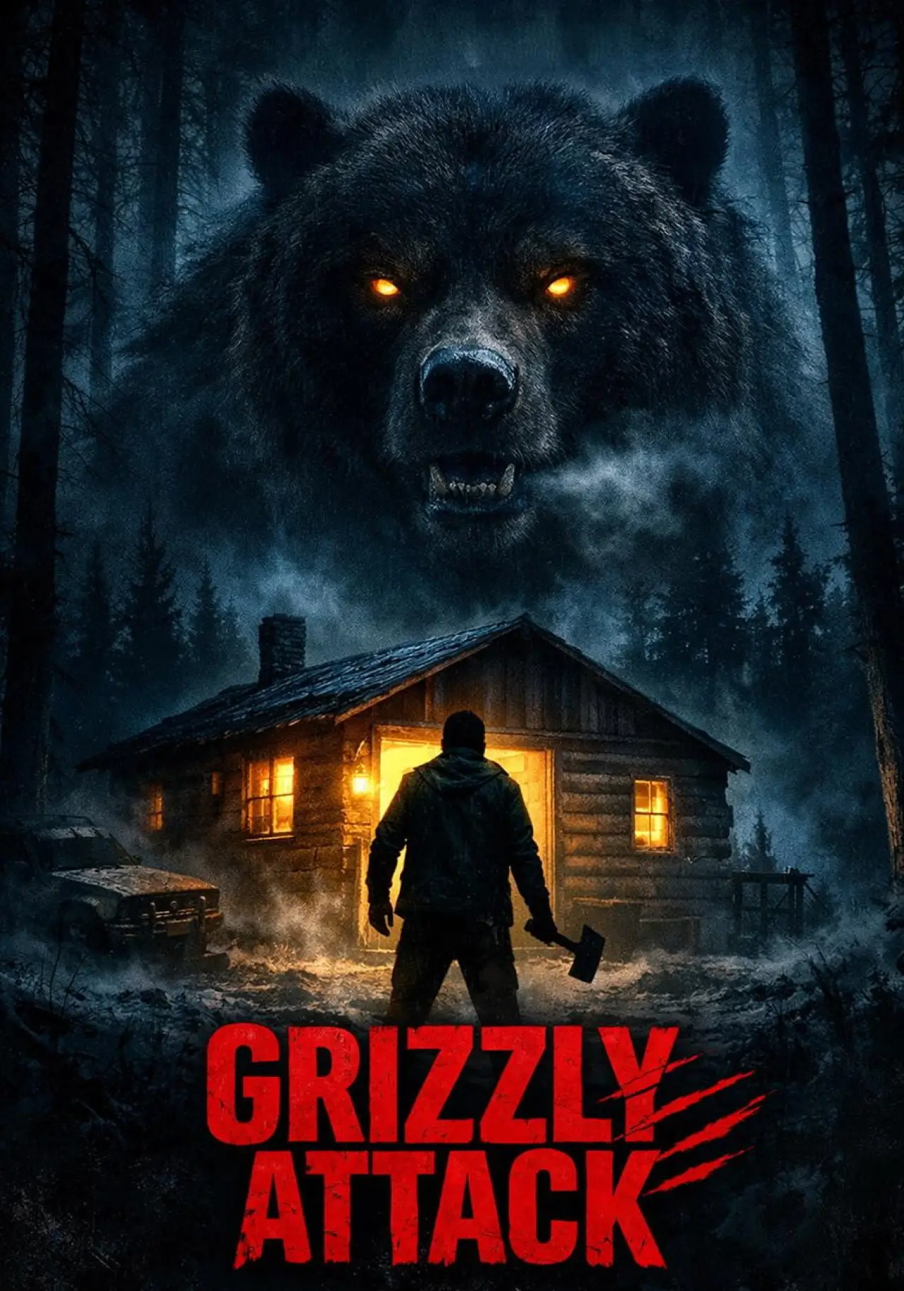 Постер к фильму "Grizzly Attack"