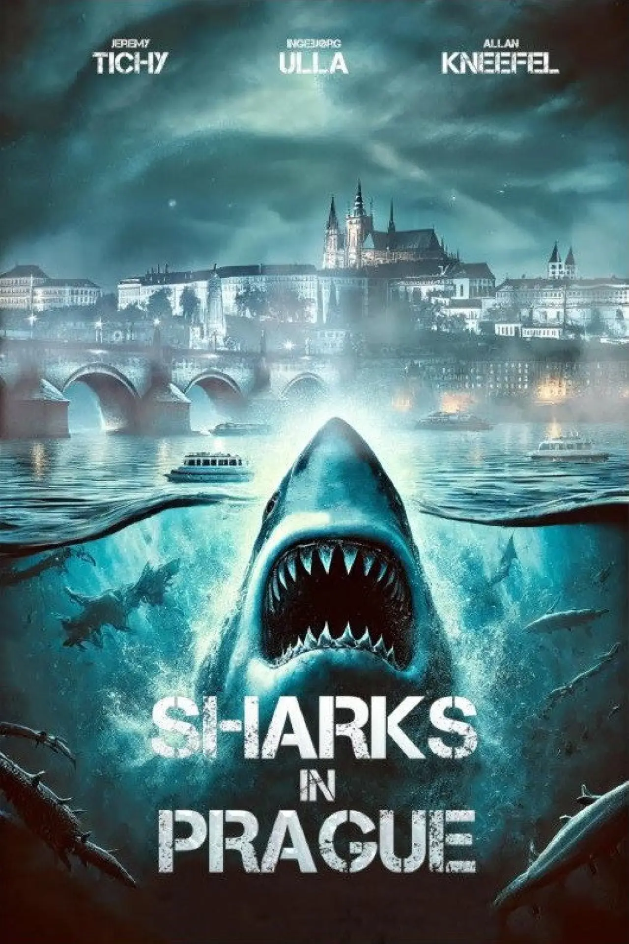 Постер к фильму "Sharks in Prague"