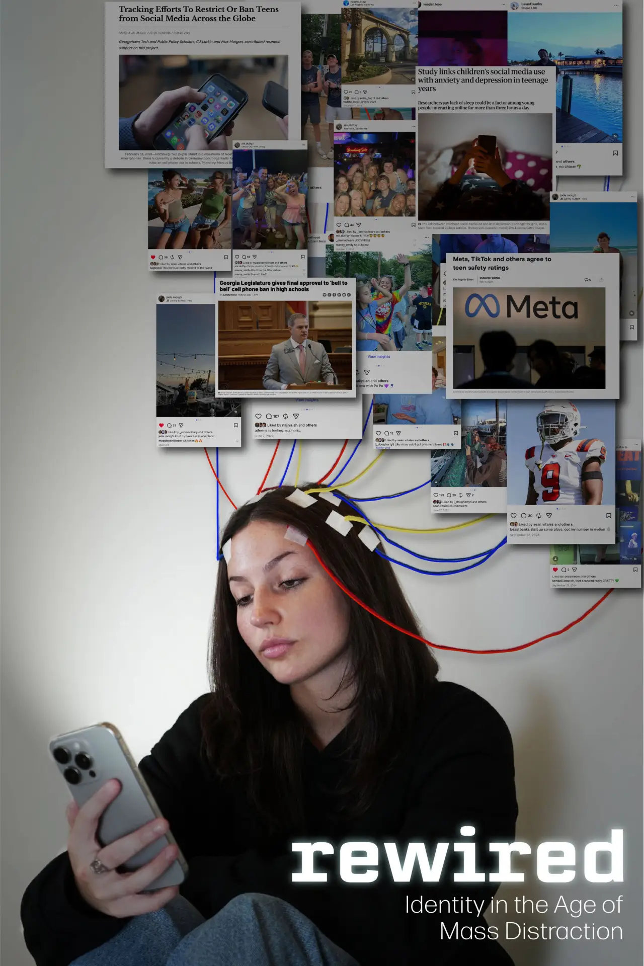 Постер к фильму "Rewired: Identity in the Age of Mass Distraction"
