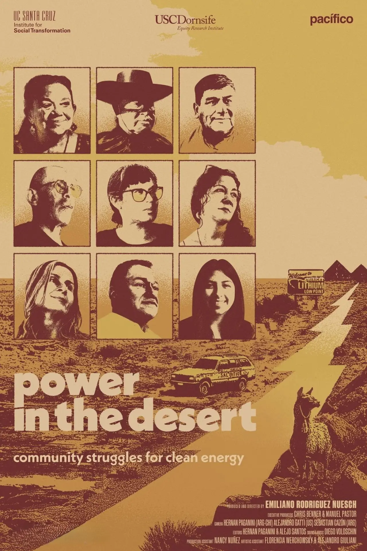 Постер к фильму "El Poder en el Desierto"