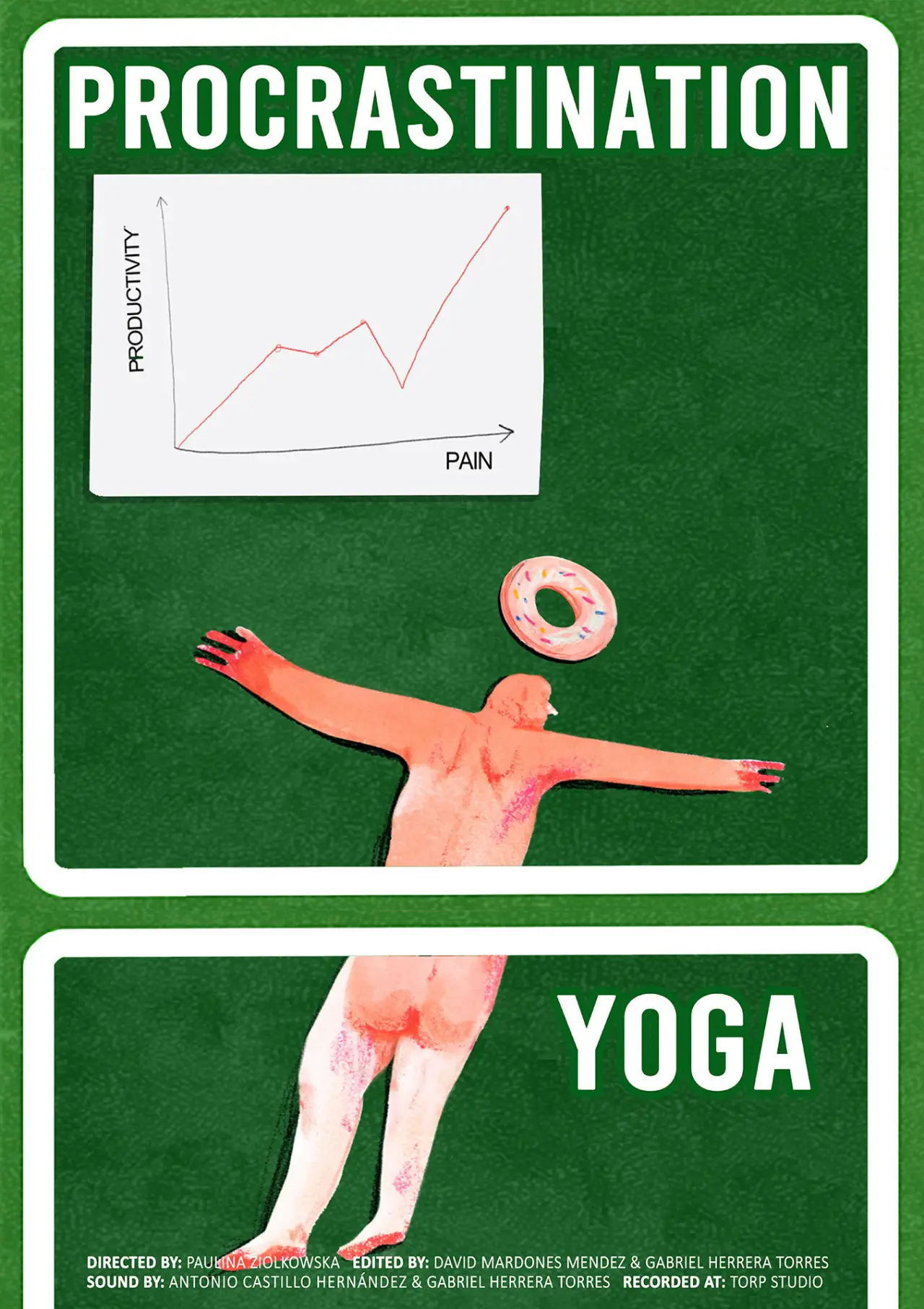 Постер к фильму "Procrastination Yoga"