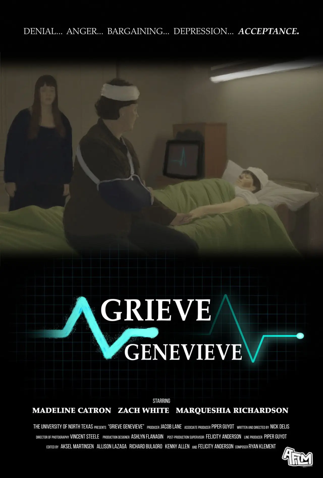 Постер к фильму "Grieve Genevieve"