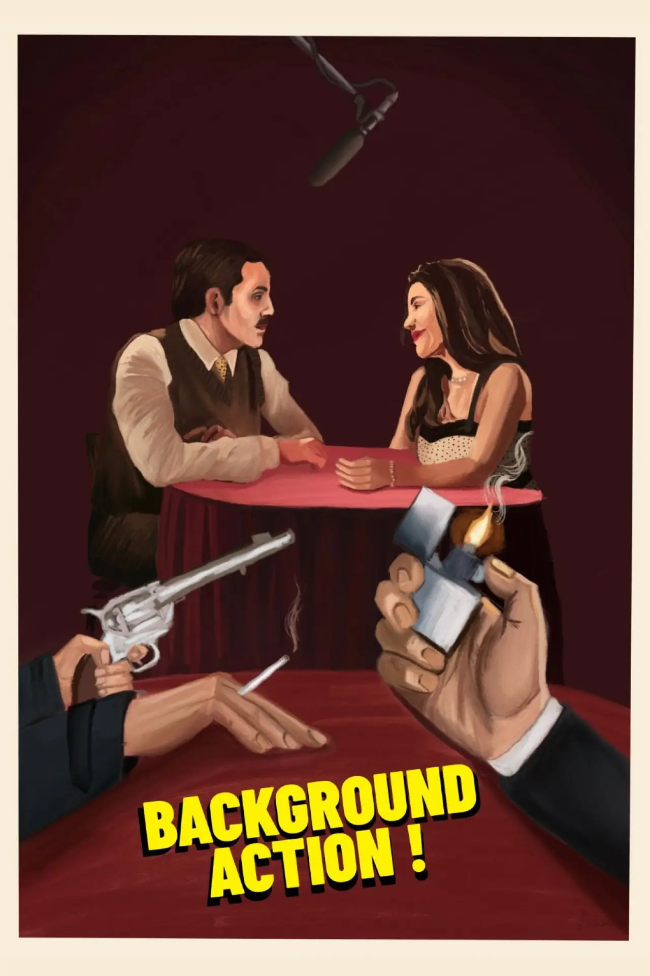 Постер к фильму "Background Action"