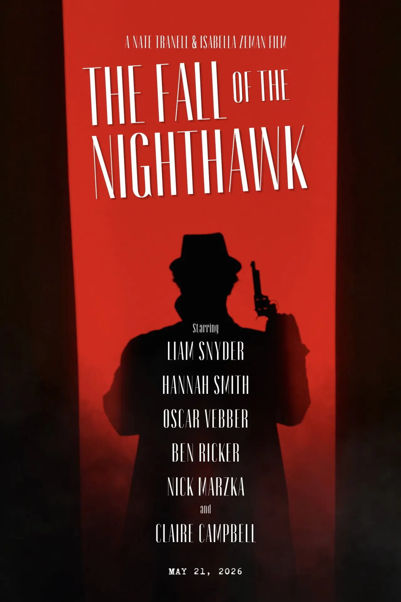 Постер к фильму "The Fall of the Nighthawk"