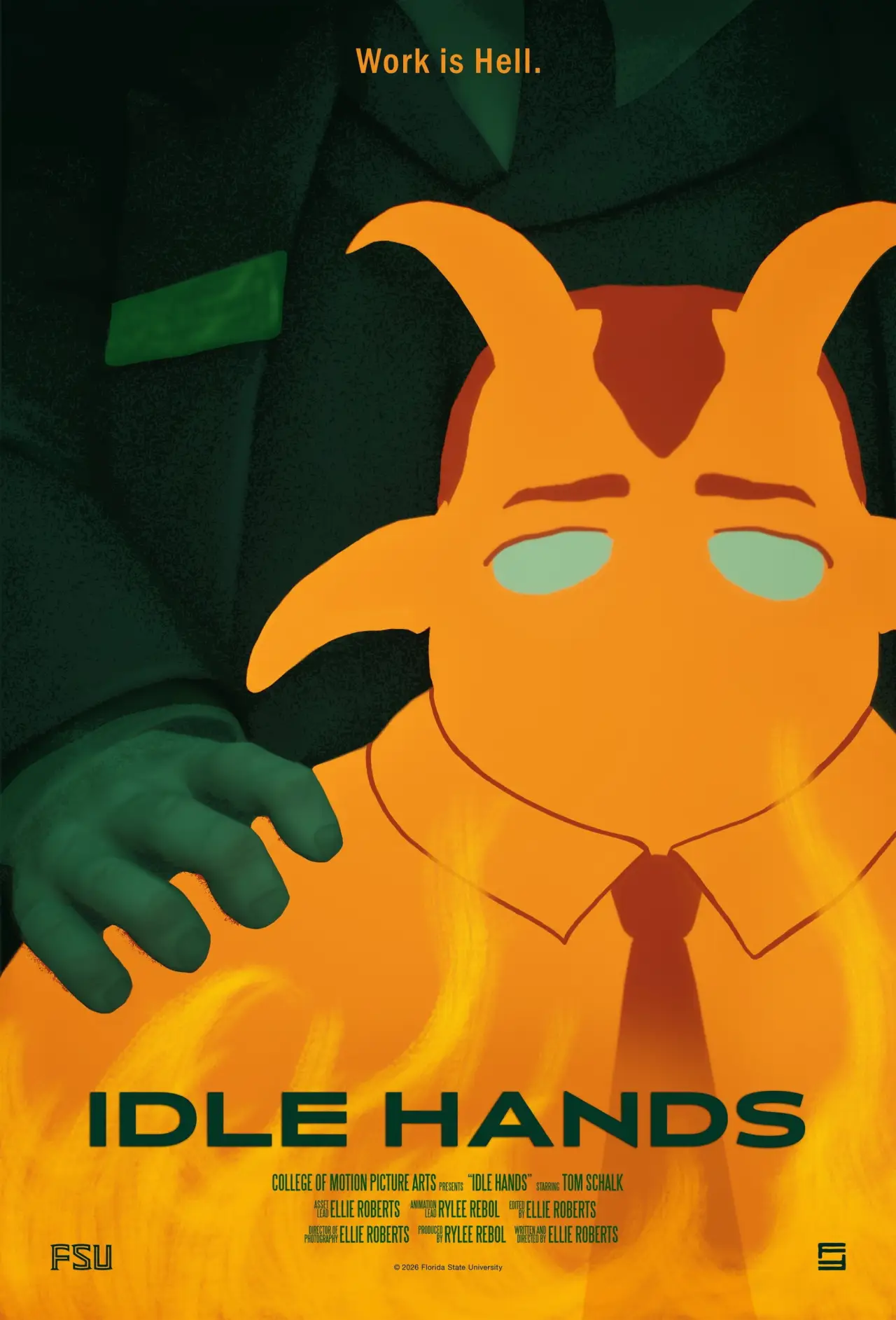 Постер к фильму "Idle Hands"