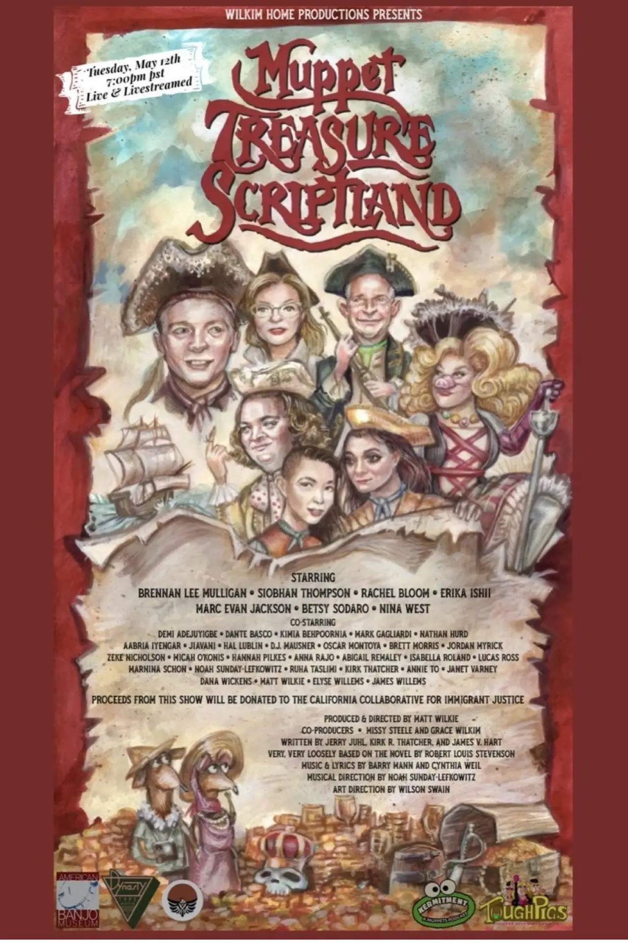 Постер к фильму "Muppet Treasure Scriptland"