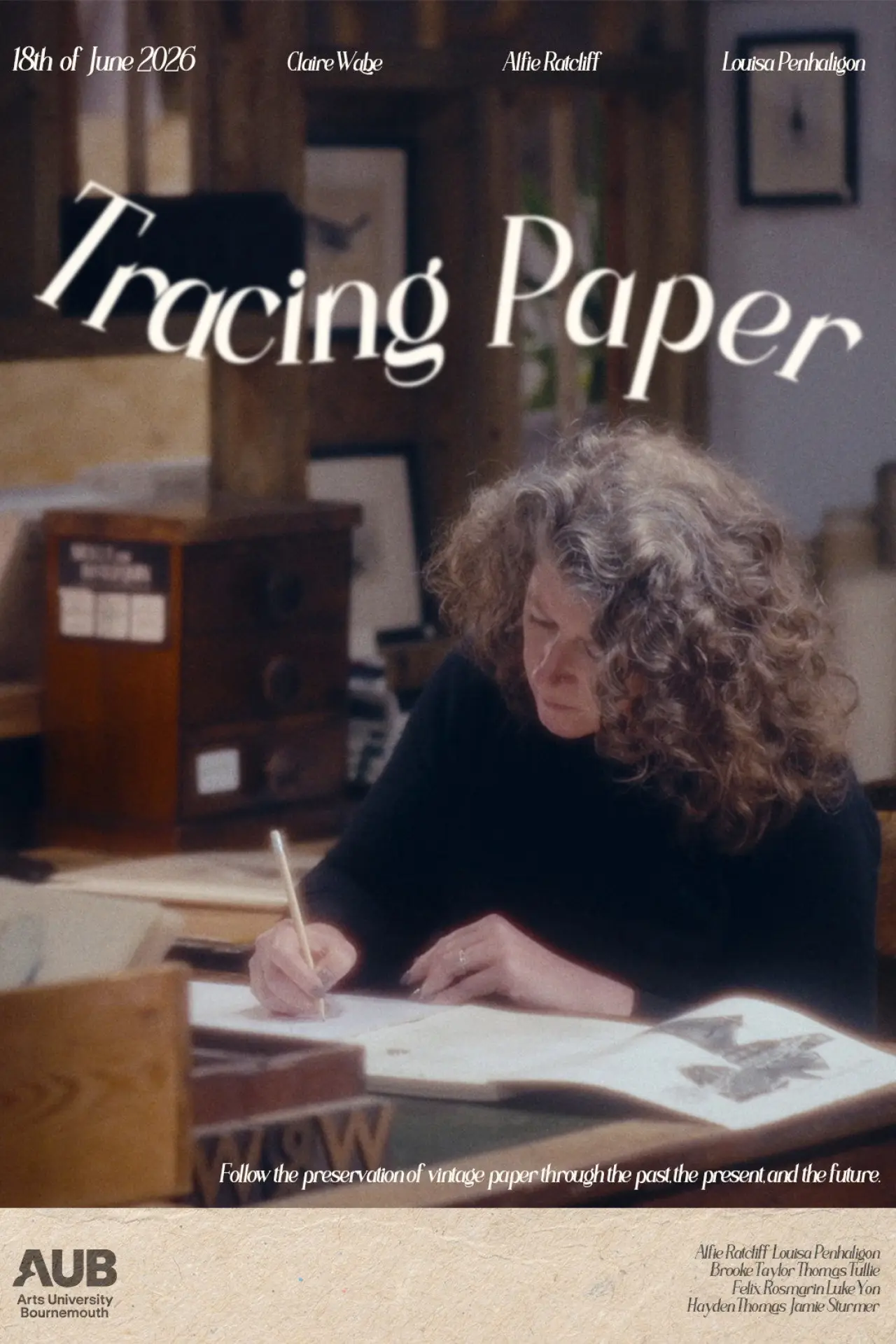 Постер к фильму "Tracing Paper"