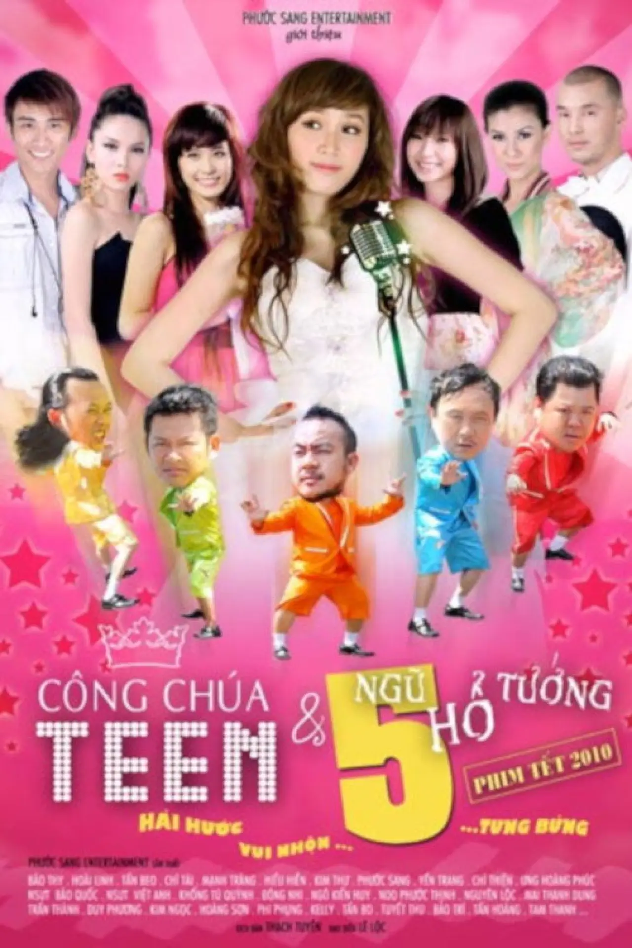 Постер к фильму "Công Chúa Teen Và Ngũ Hổ Tướng"