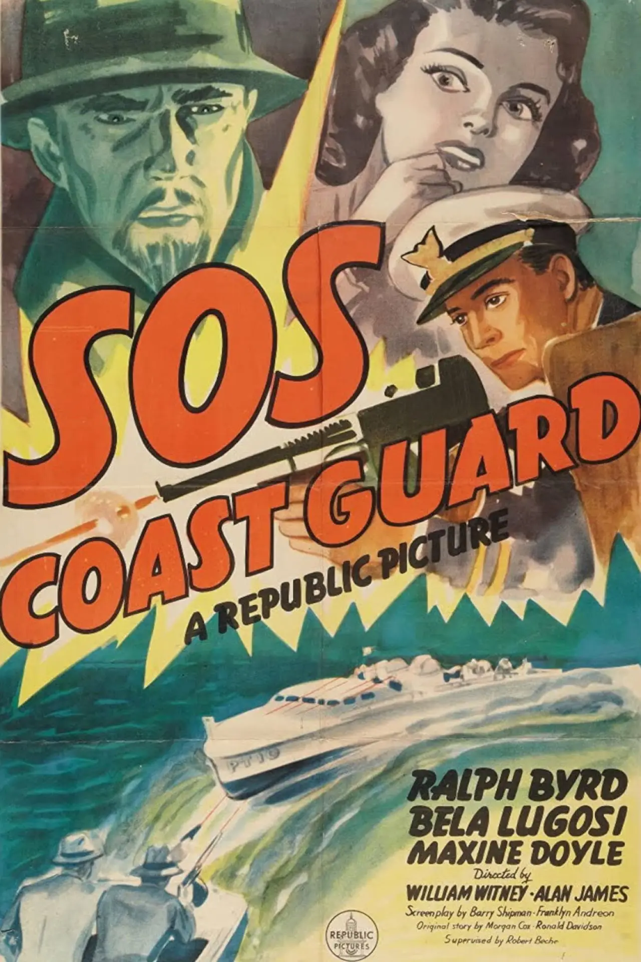 Постер к фильму "SOS Coast Guard"