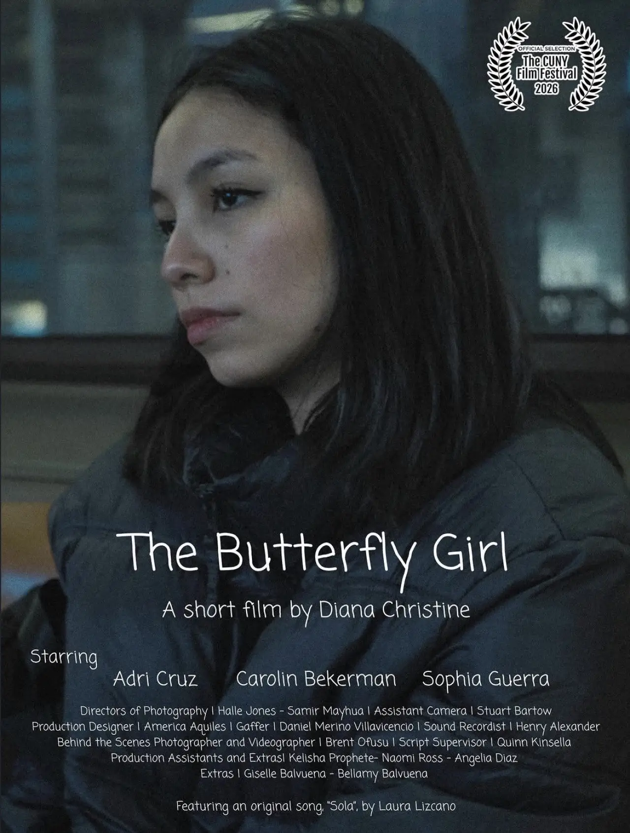 Постер к фильму "The Butterfly Girl"