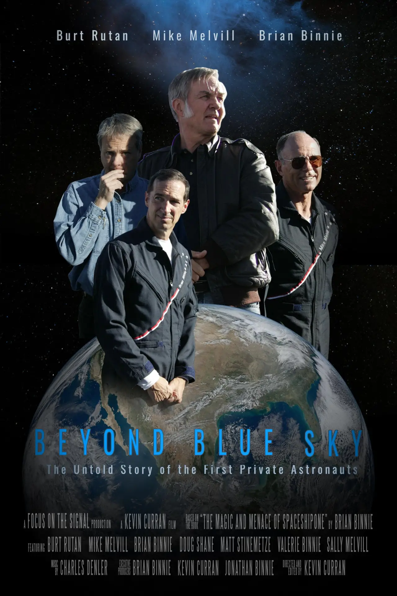 Постер к фильму "Beyond Blue Sky: The Untold Story of the First Private Astronauts"