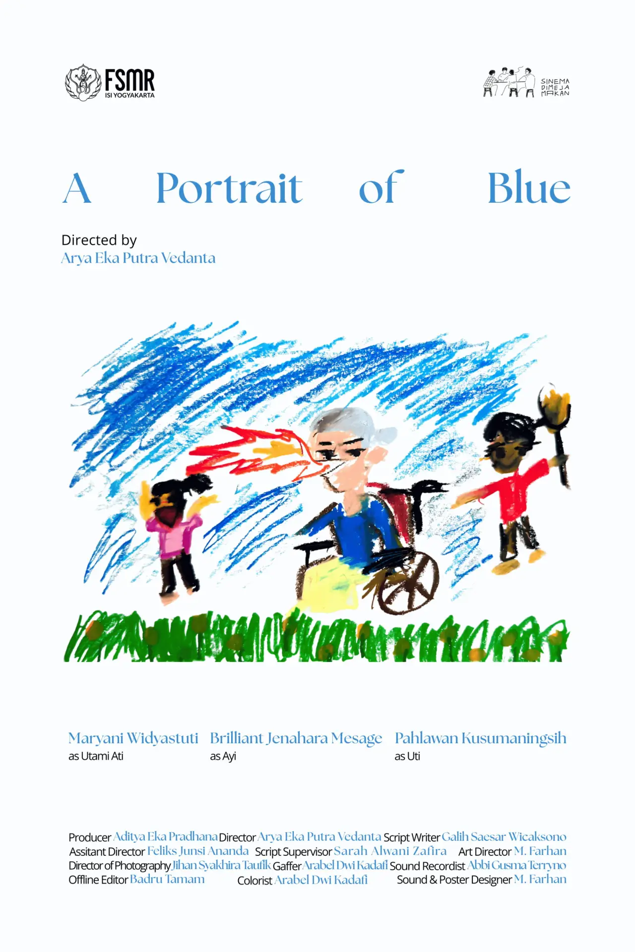 Постер к фильму "A Portrait of Blue"