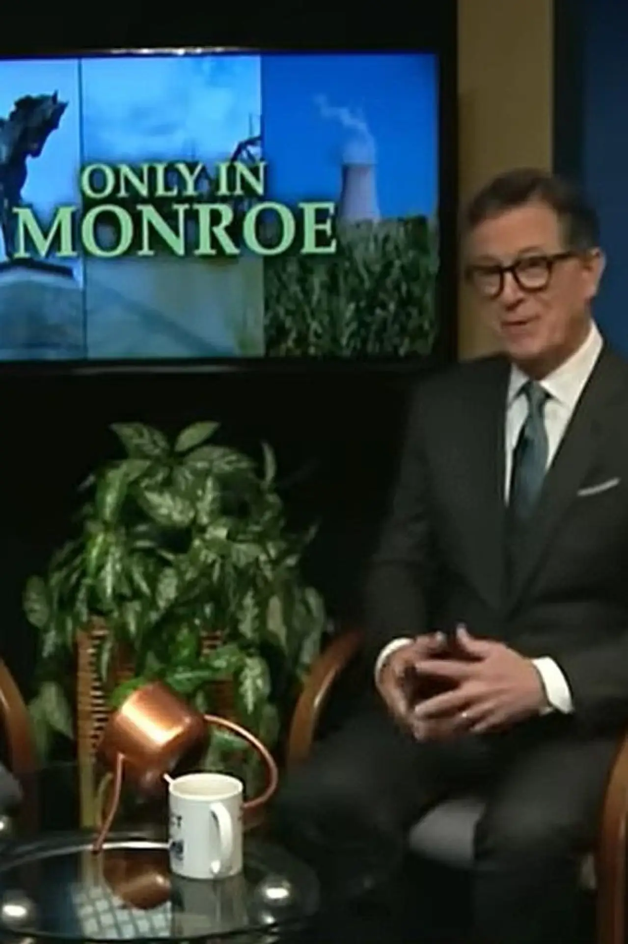 Постер к фильму "Only in Monroe: Stephen Colbert"