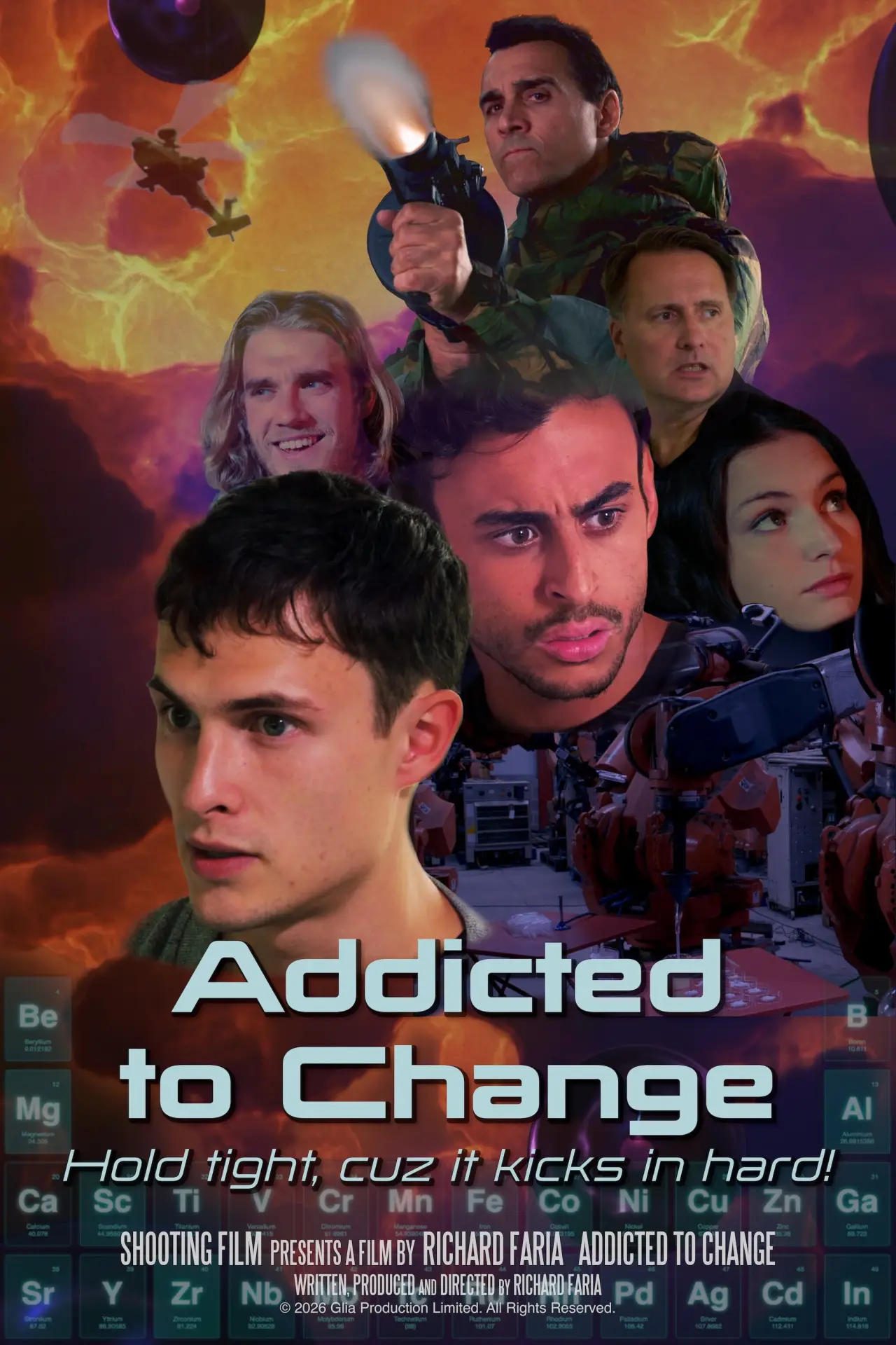 Постер к фильму "Addicted to Change"