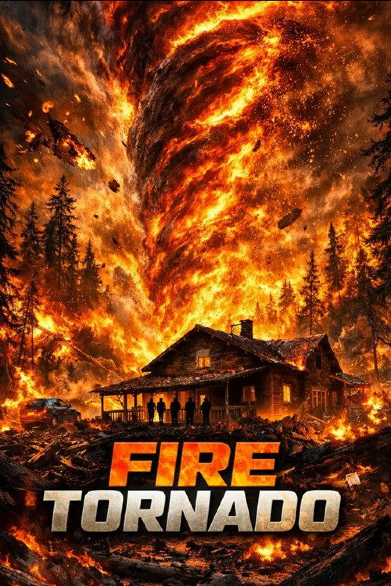 Постер к фильму "Fire Tornado"
