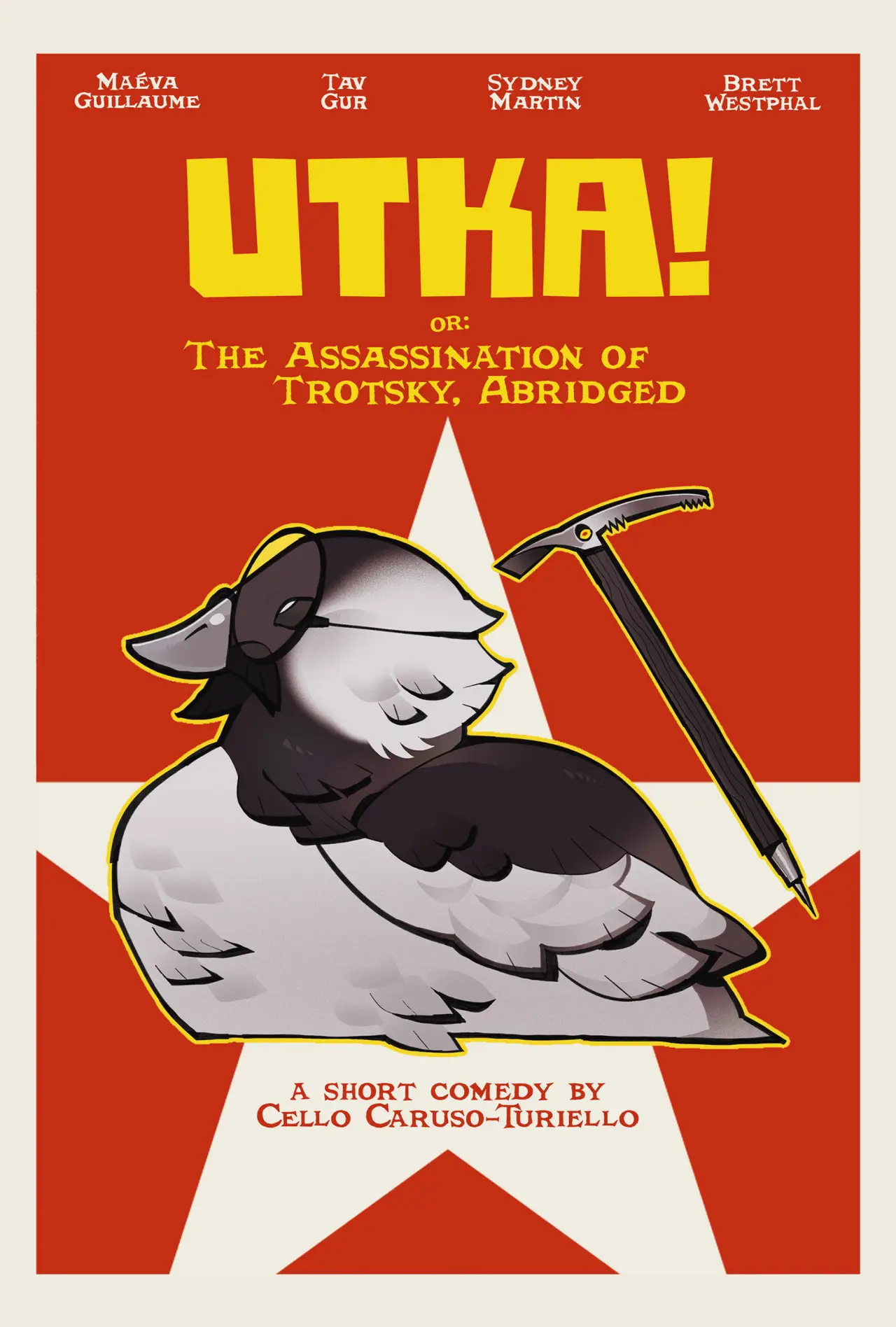 Постер к фильму "UTKA! or: The Assasination of Trotsky, Abridged"