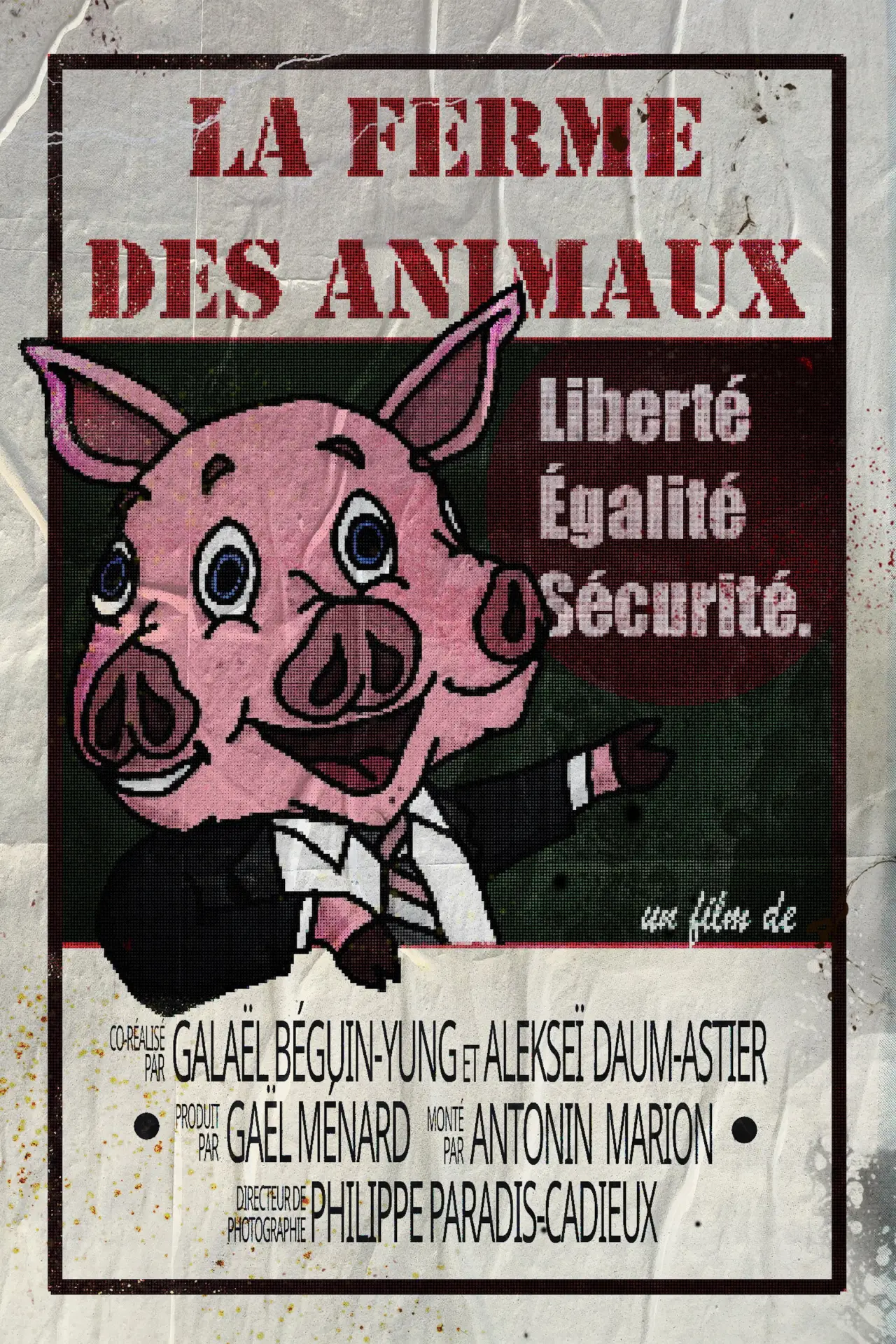 Постер к фильму "La ferme des animaux"