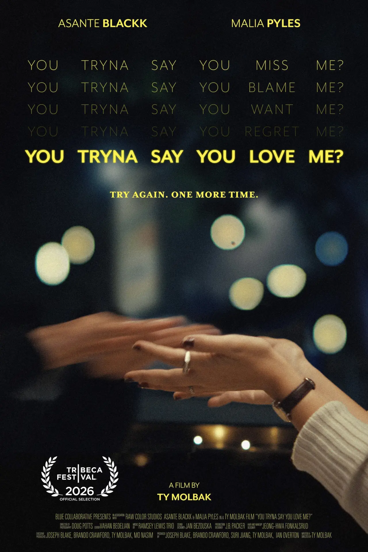 Постер к фильму "You Tryna Say You Love Me?"