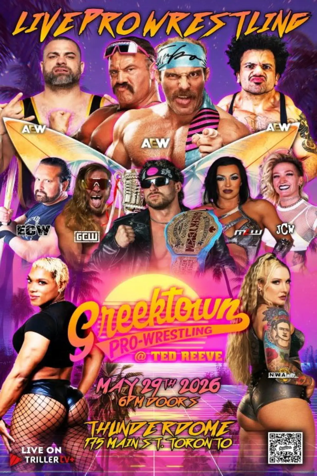 Постер к фильму "Greektown Wrestling 5.29.16"