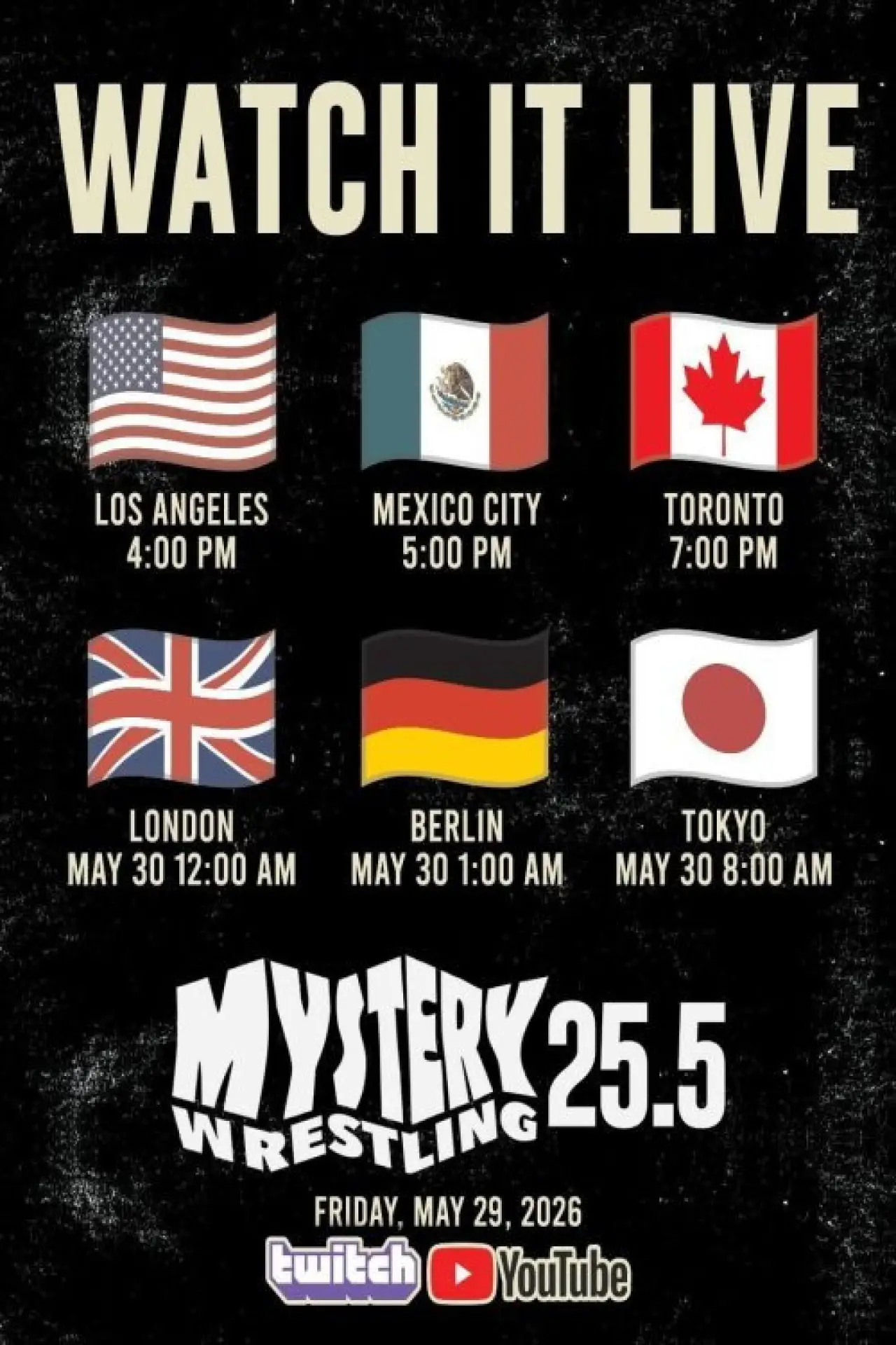 Постер к фильму "Mystery Wrestling #25.5"