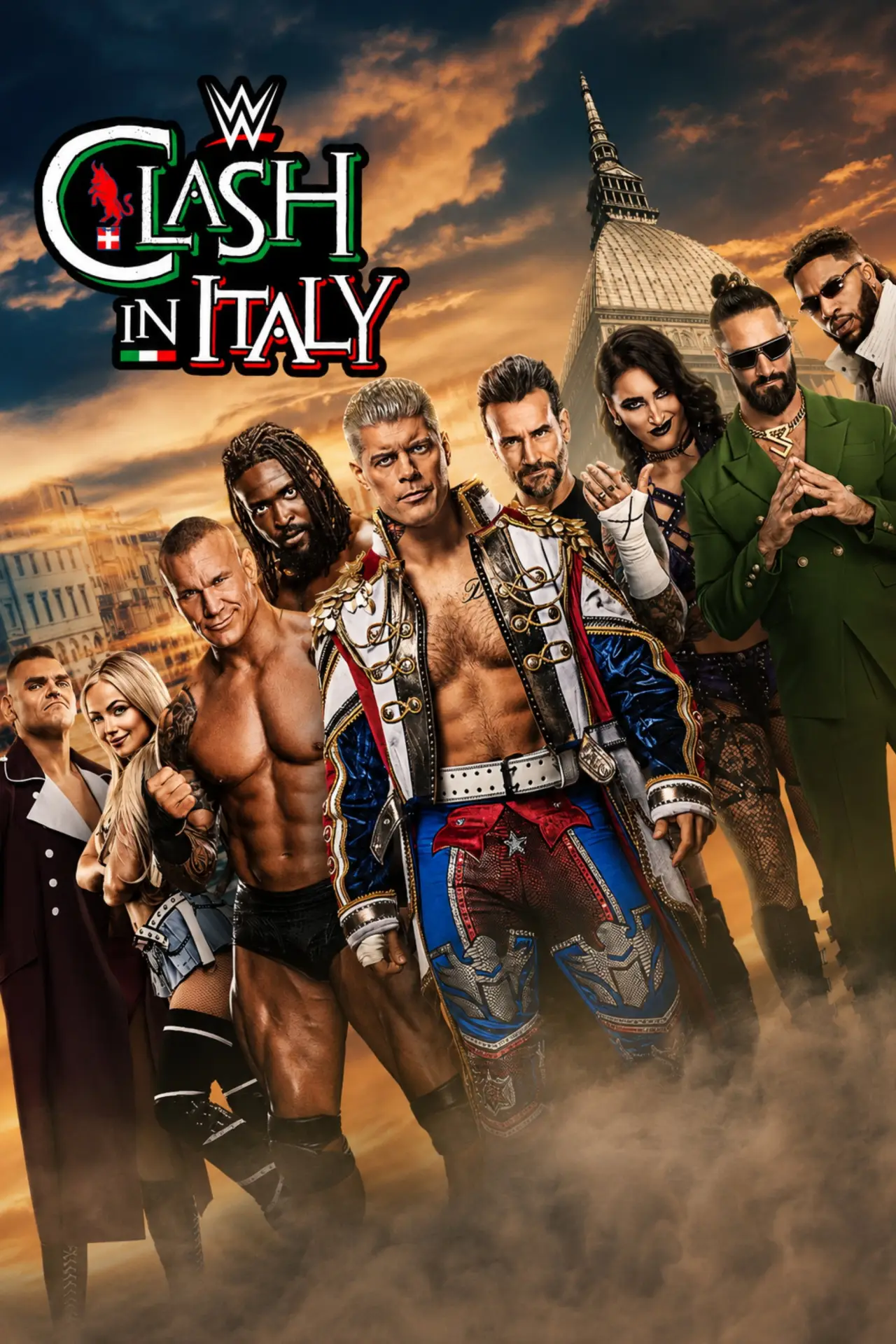 Постер к фильму "WWE Clash in Italy"