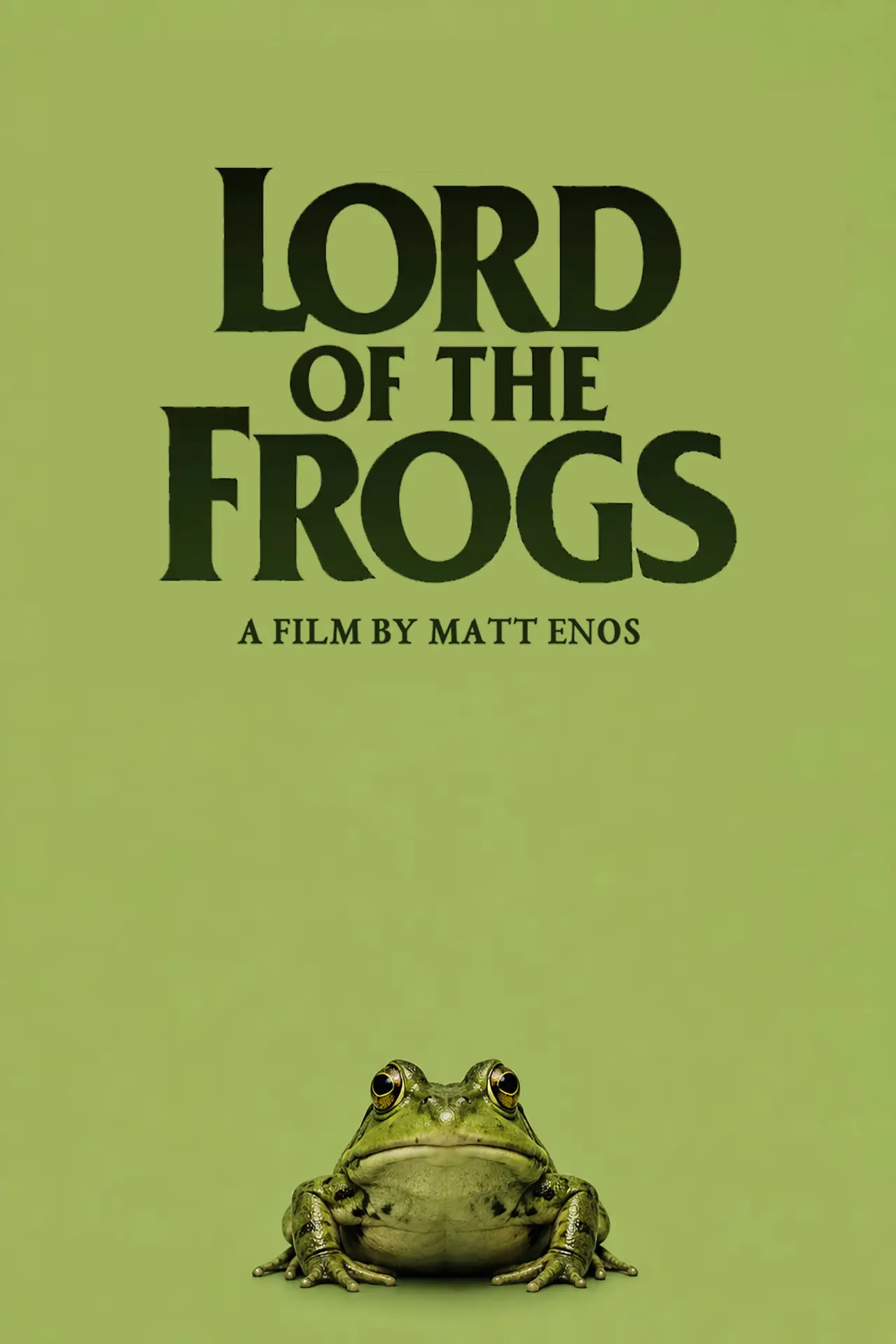 Постер к фильму "Lord of the Frogs"