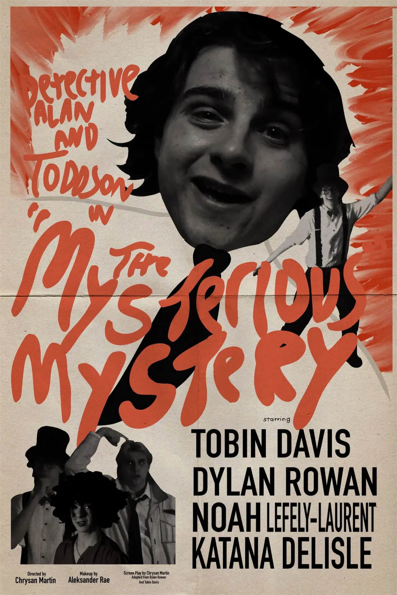 Постер к фильму "Detective Alan and Toddson in ”The Mysterious Mystery!”"