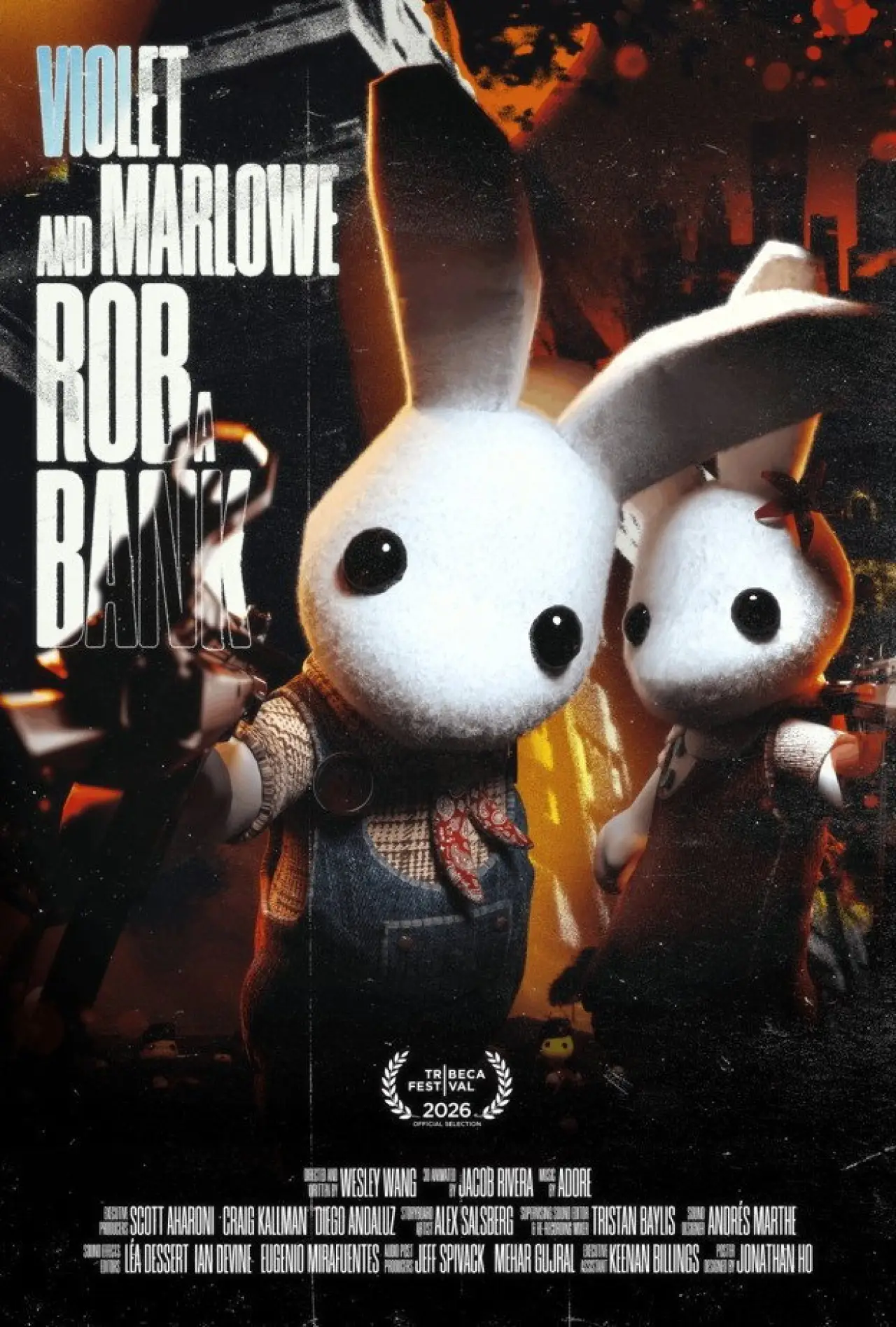 Постер к фильму "Violet and Marlowe Rob a Bank"