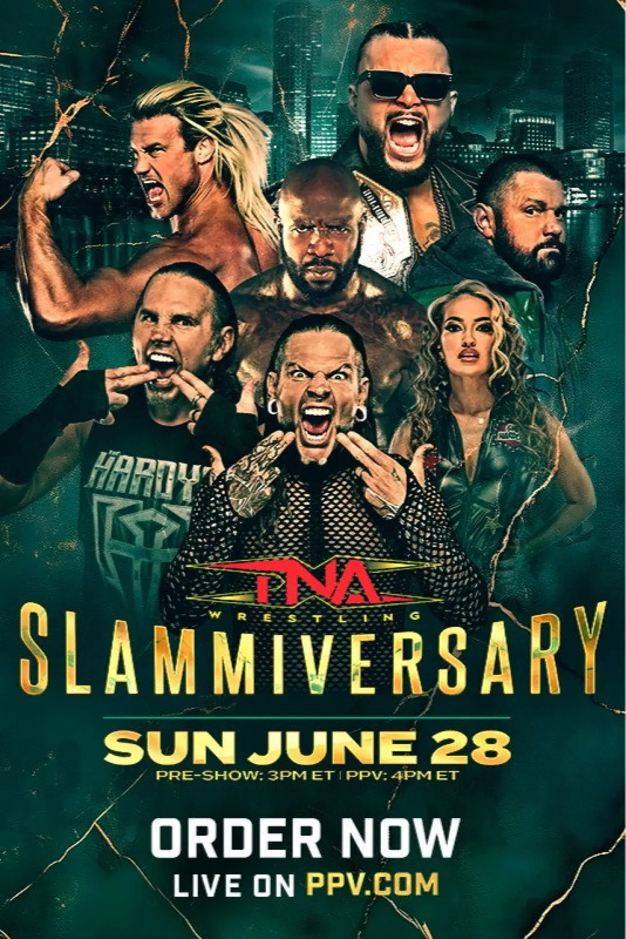 Постер к фильму "TNA Slammiversary 2026"