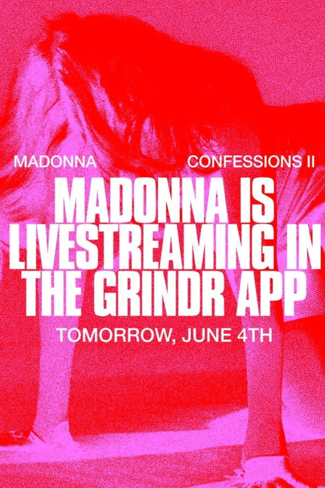 Постер к фильму "Grindr Presents: Madonna LIVE in New York"