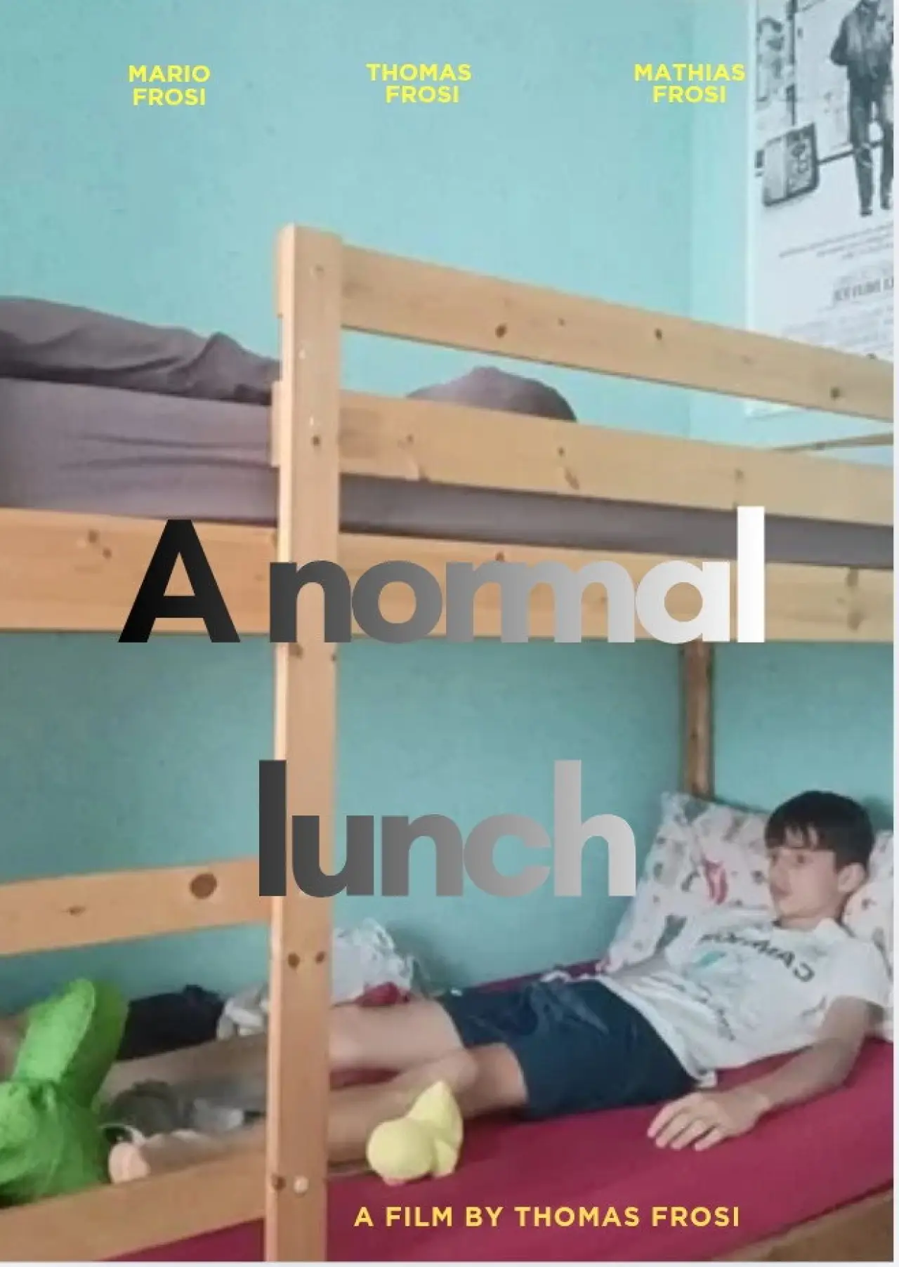 Постер к фильму "A normal lunch"