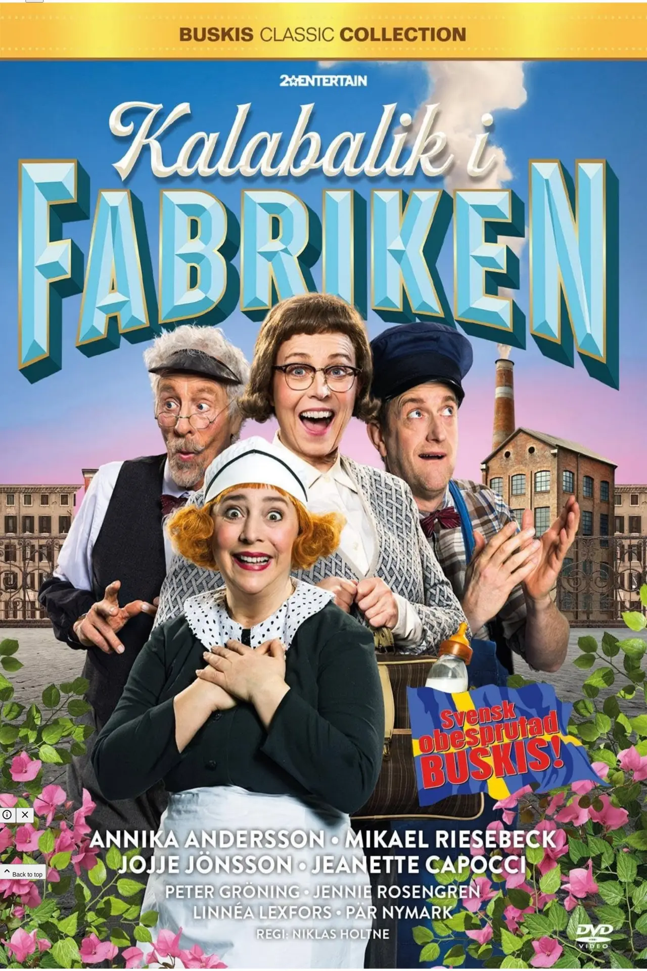 Постер к фильму "Kalabalik i Fabriken"