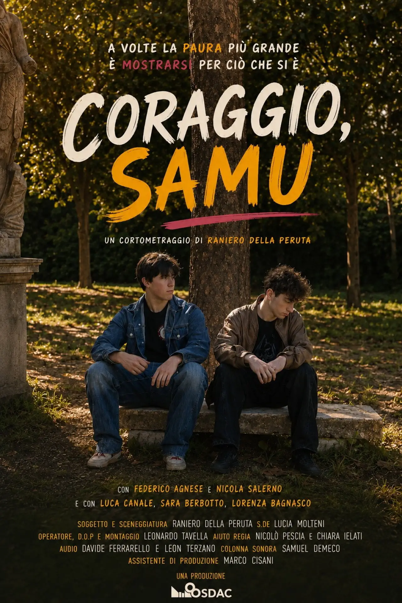 Постер к фильму "Coraggio, Samu"