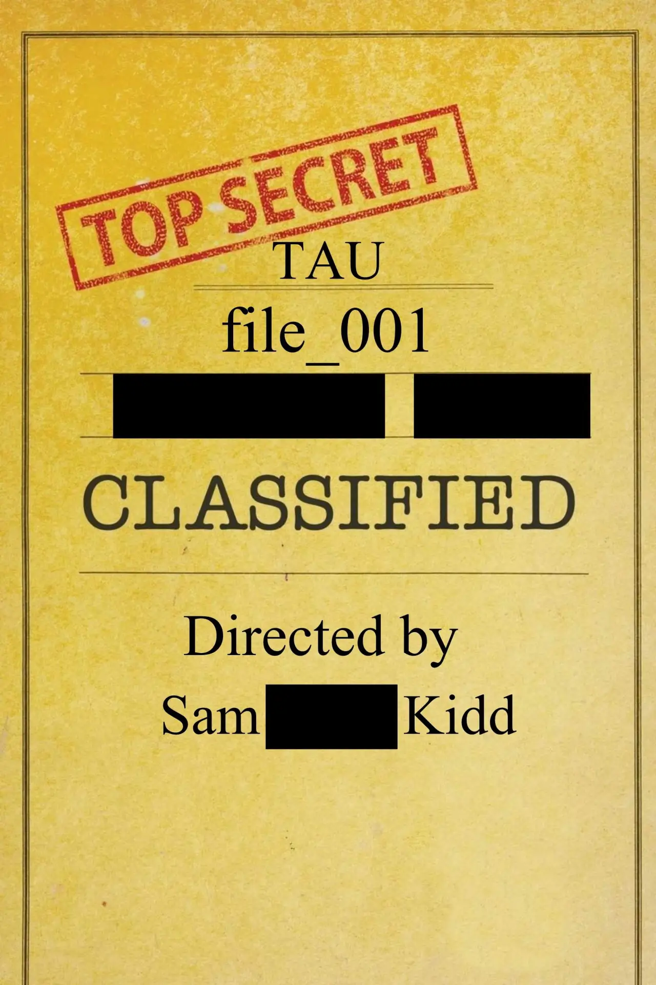 Постер к фильму "TAU file_001"