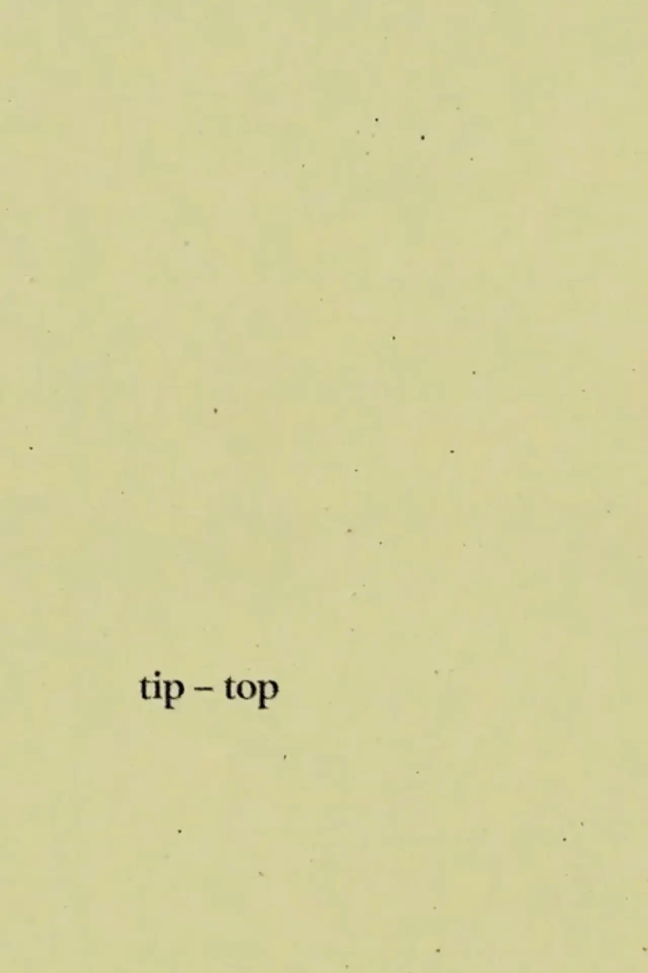Постер к фильму "Tip-top"
