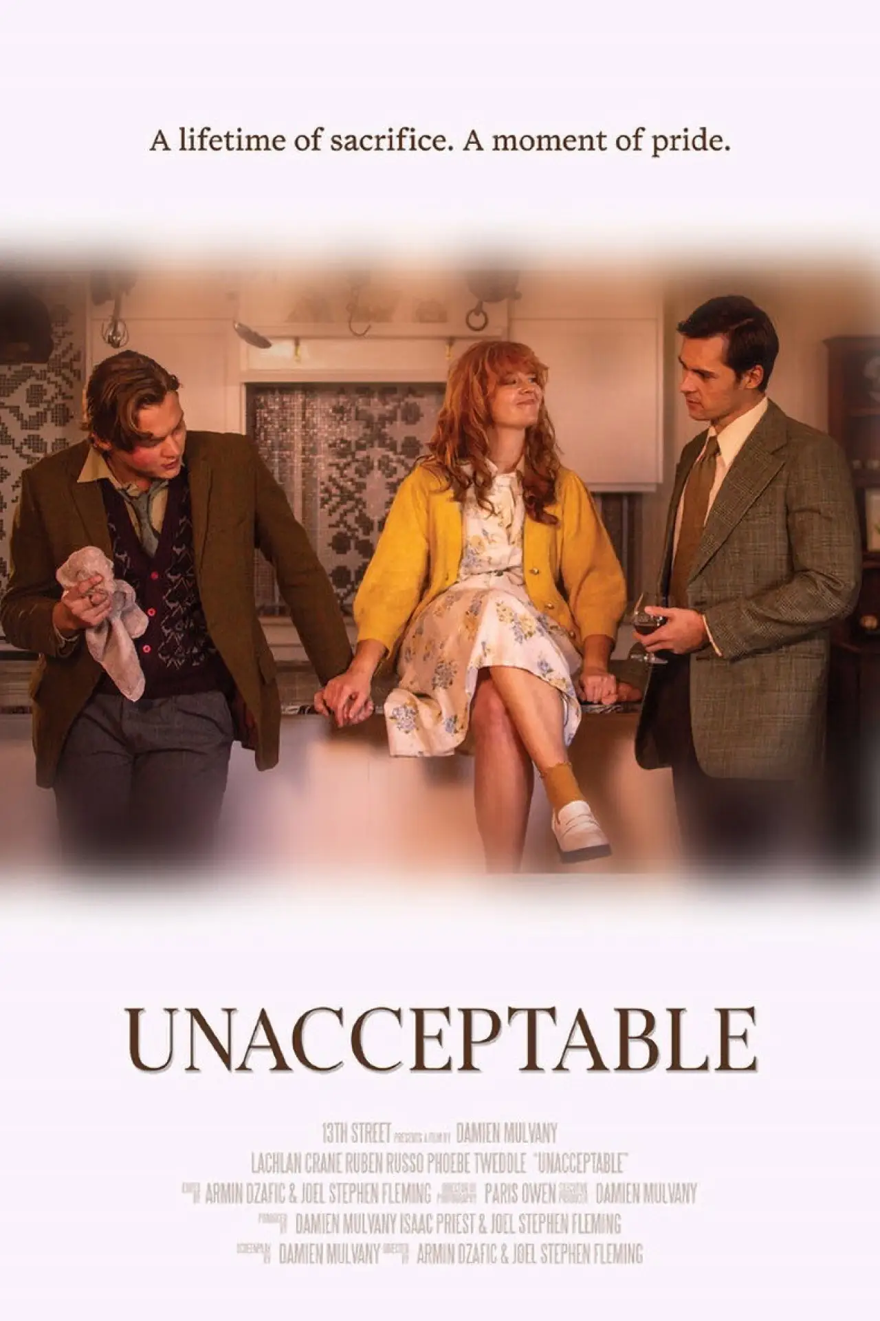 Постер к фильму "Unacceptable"